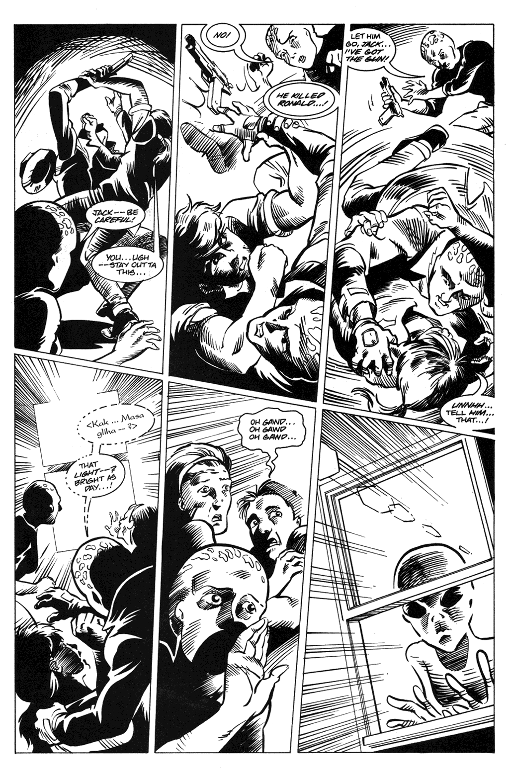 Read online Alien Nation: The First Comers comic -  Issue #4 - 23