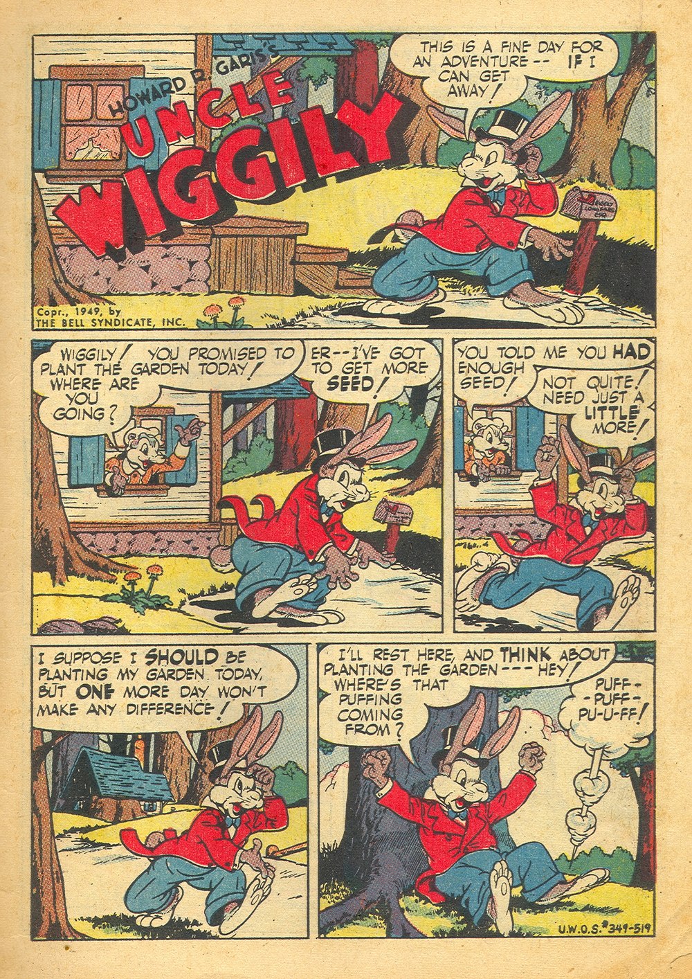 Read online Four Color Comics comic -  Issue #349 - 3