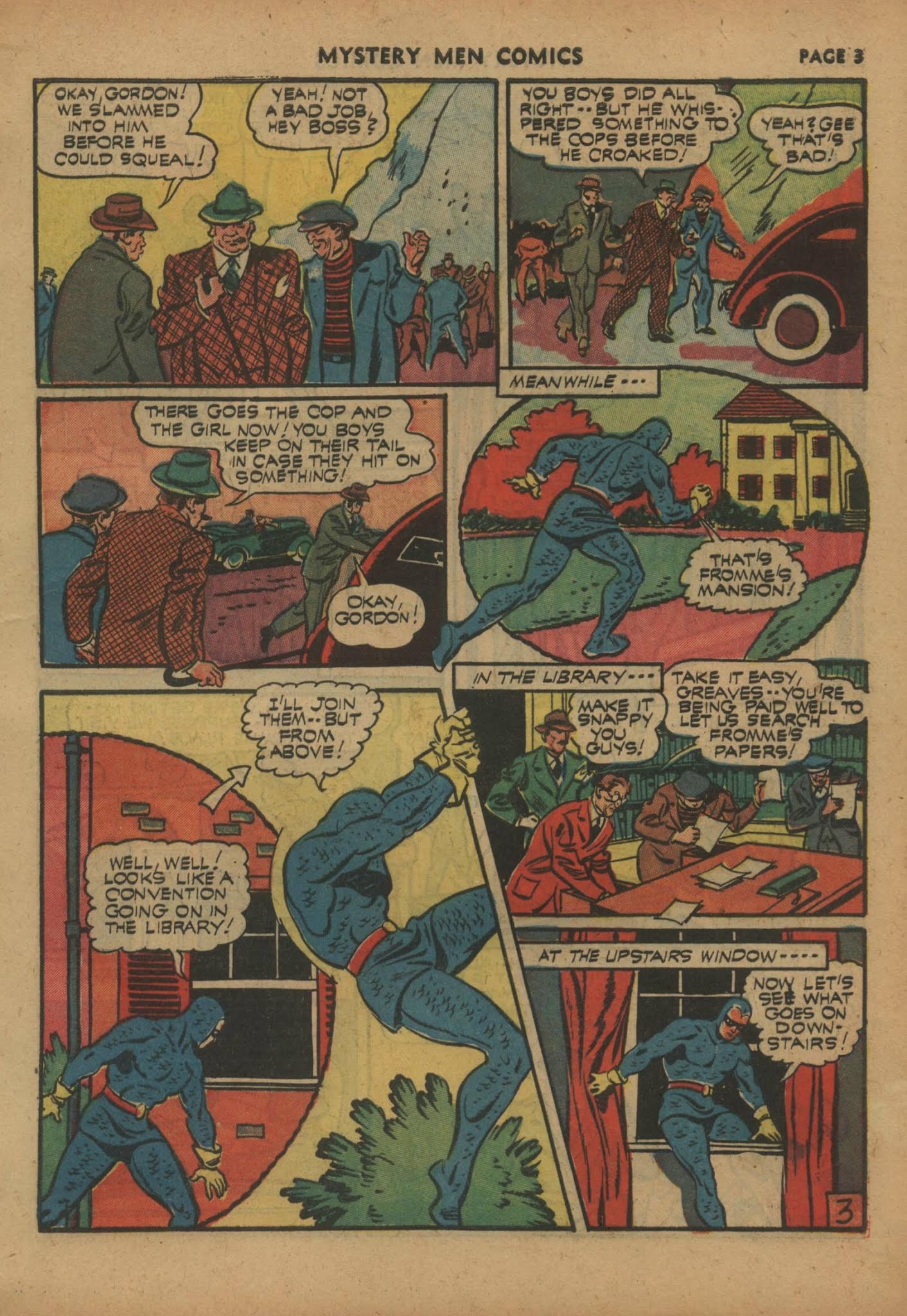 Read online Mystery Men Comics comic -  Issue #26 - 5