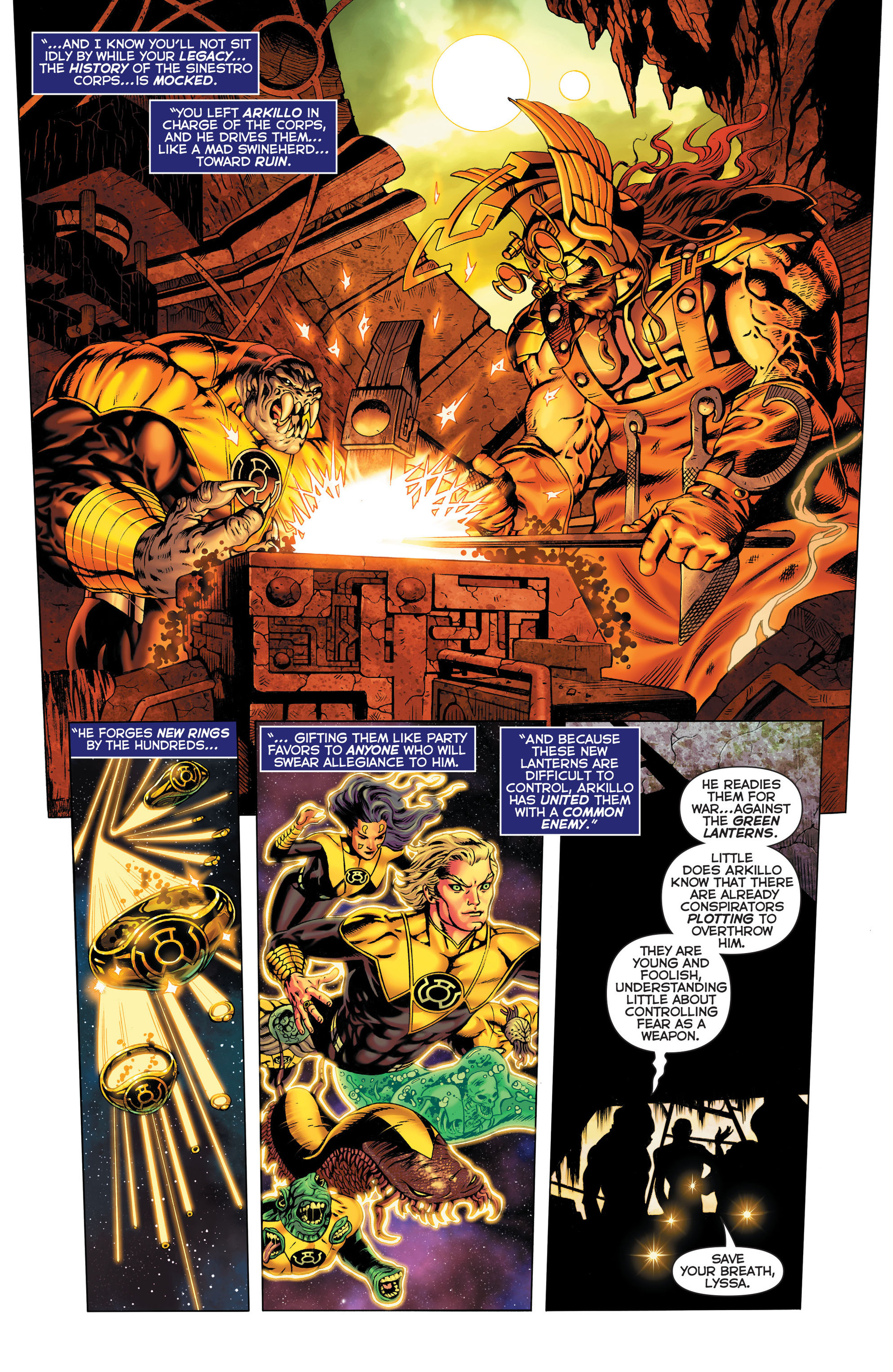 Read online Sinestro comic -  Issue #1 - 8