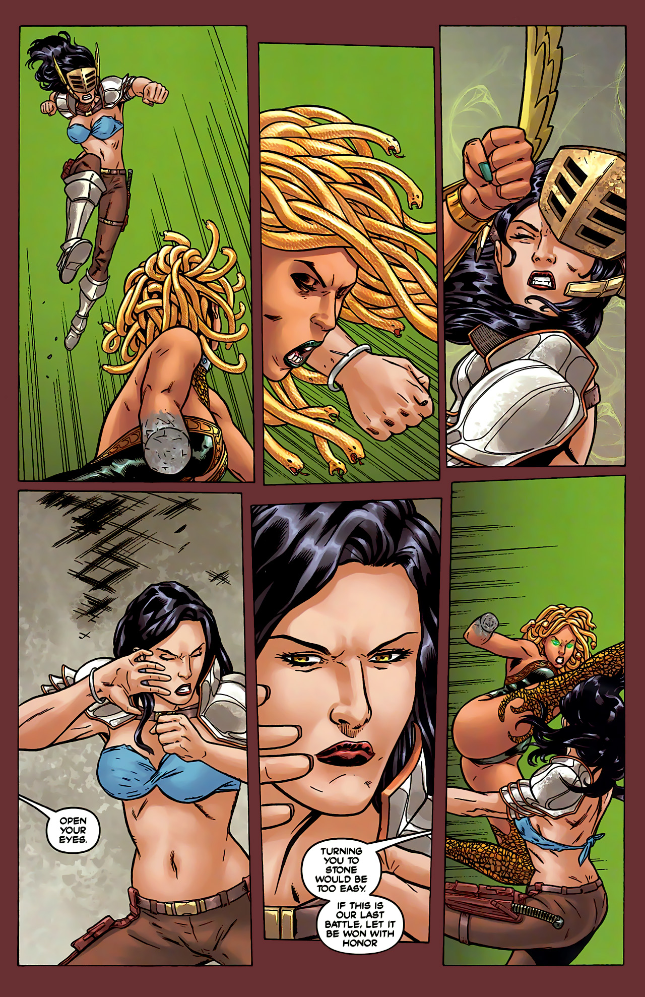 Read online War Goddess comic -  Issue #7 - 23