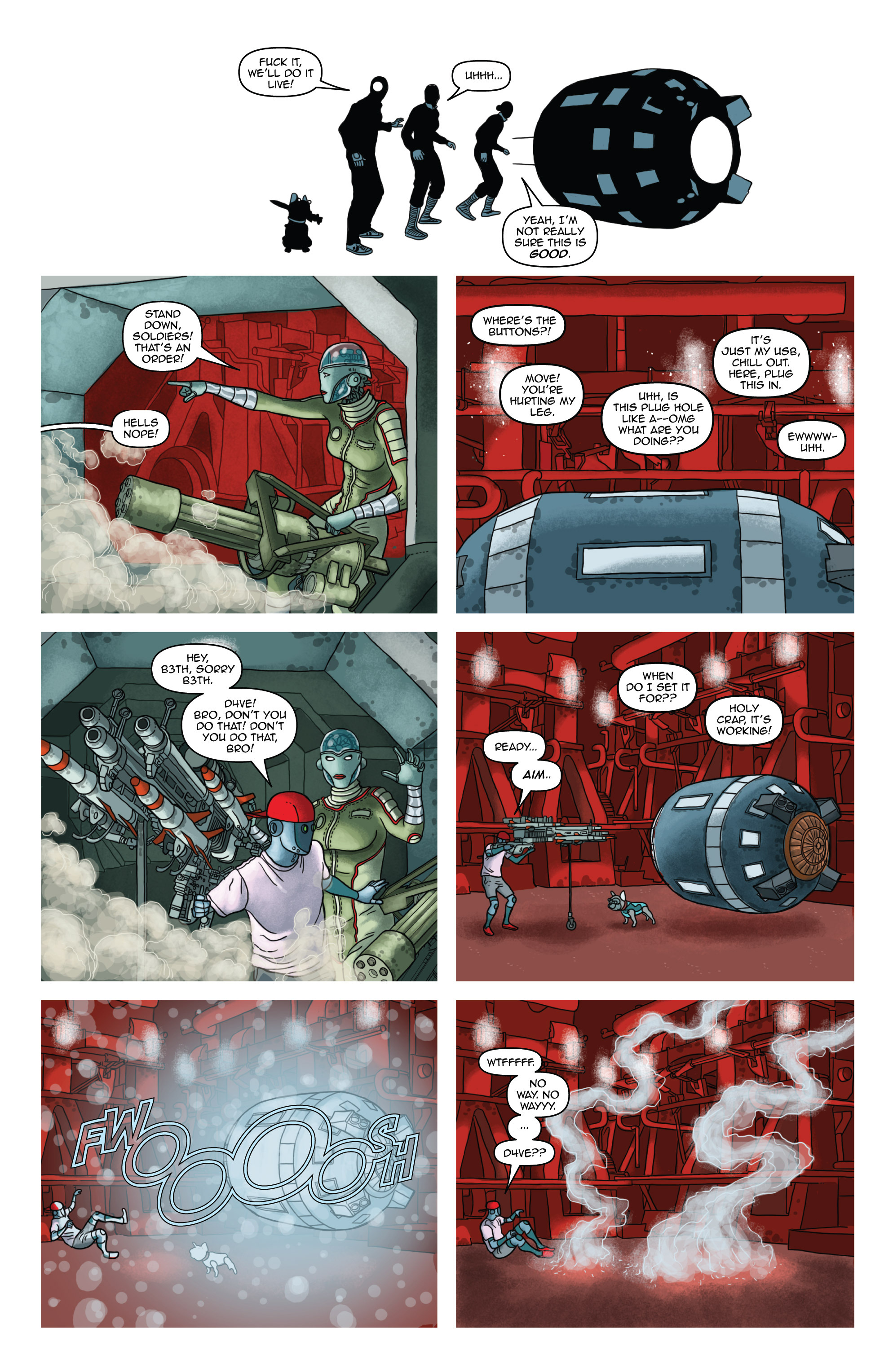 Read online D4VE2 comic -  Issue #3 - 21