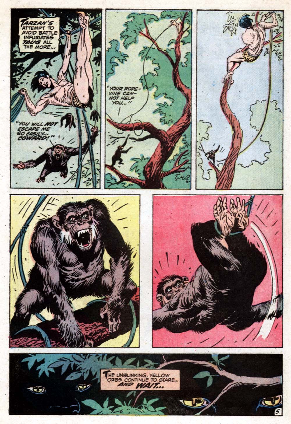 Read online Tarzan (1972) comic -  Issue #213 - 7