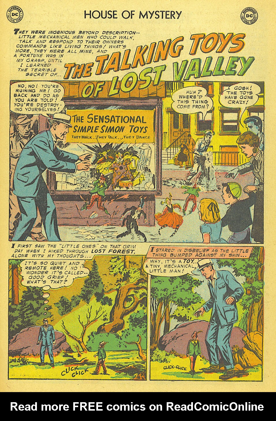 Read online House of Mystery (1951) comic -  Issue #42 - 27