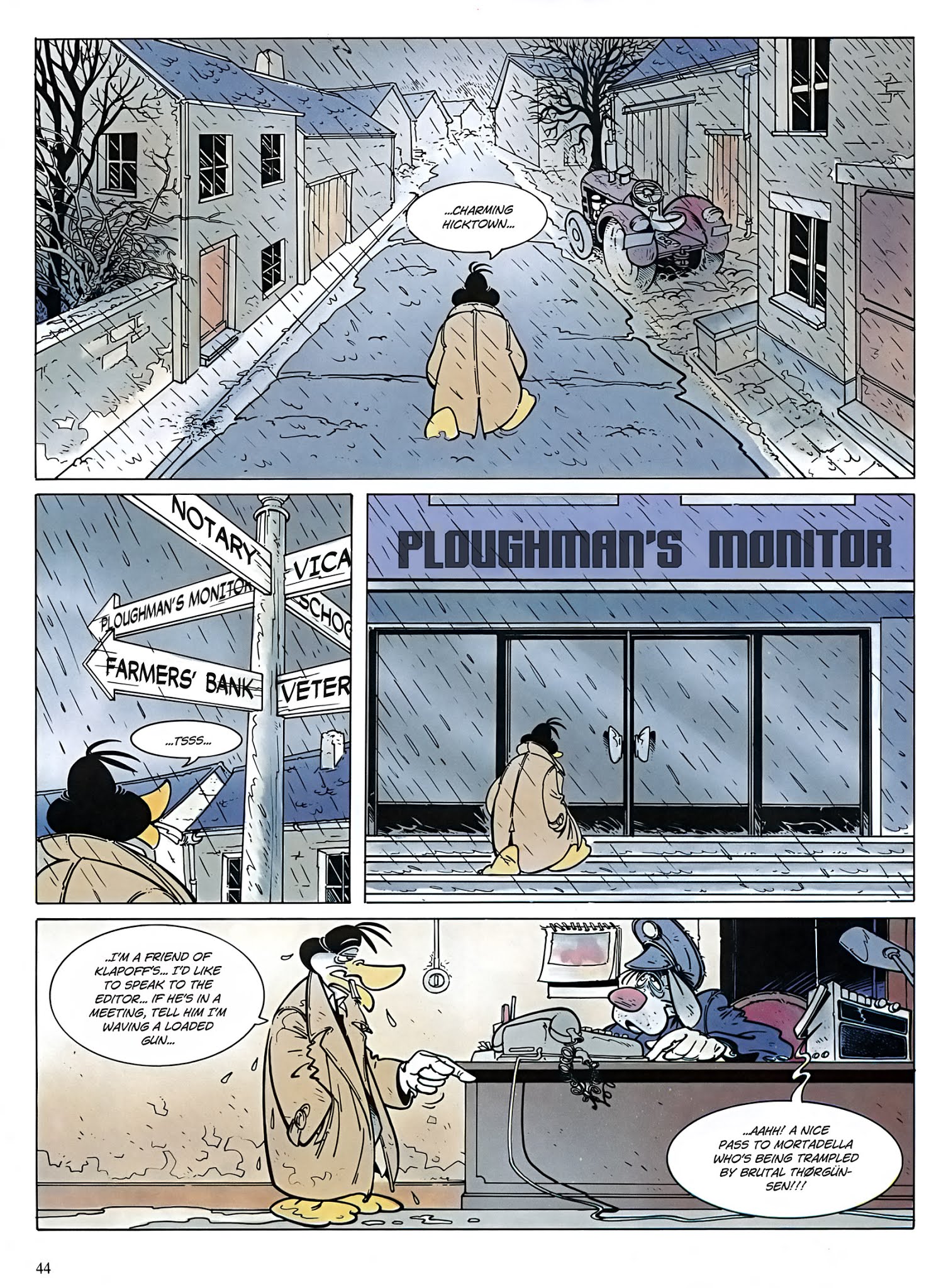 Read online Une enquête de l'inspecteur Canardo comic -  Issue #6 - 43