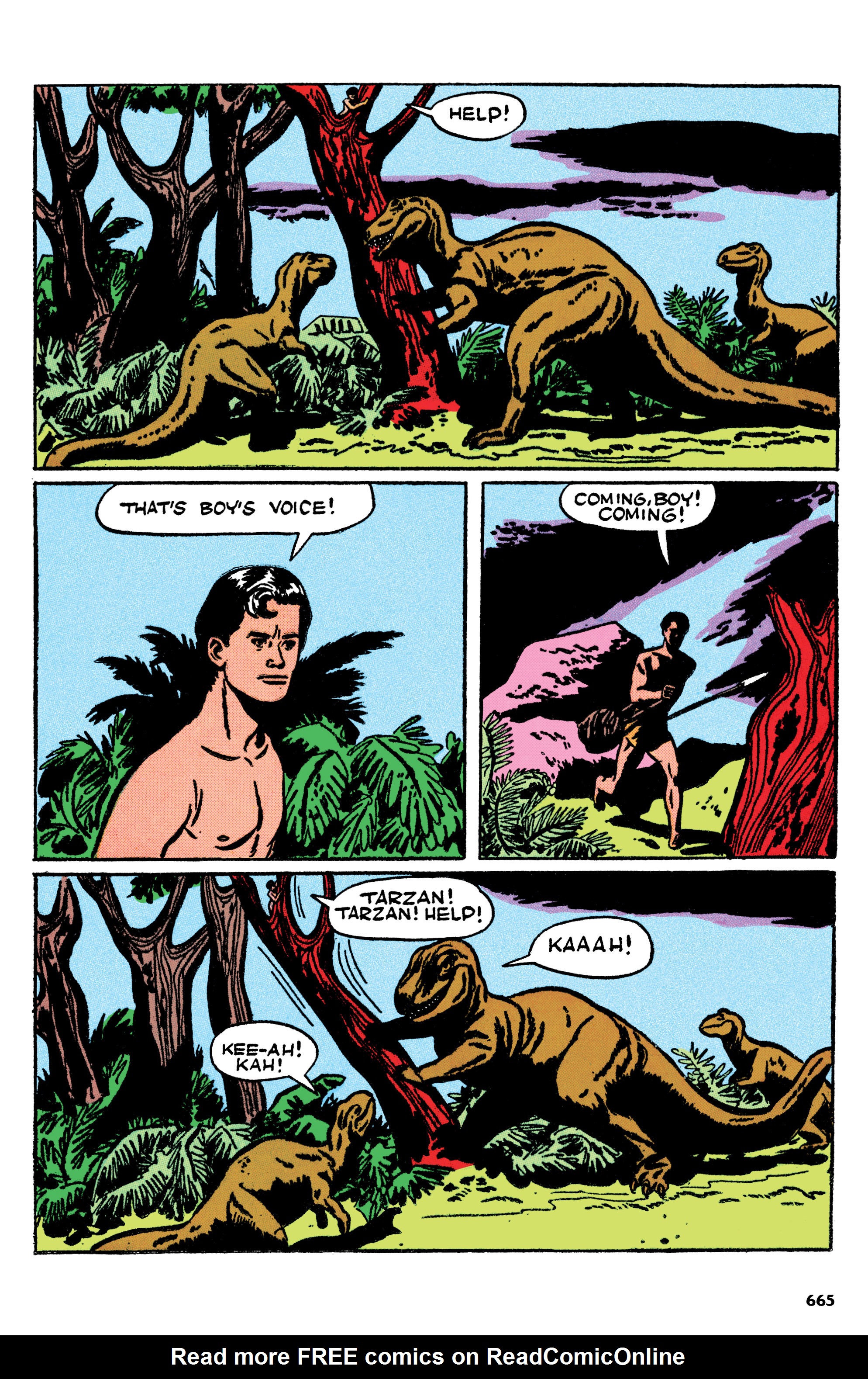 Read online Edgar Rice Burroughs Tarzan: The Jesse Marsh Years Omnibus comic -  Issue # TPB (Part 7) - 67