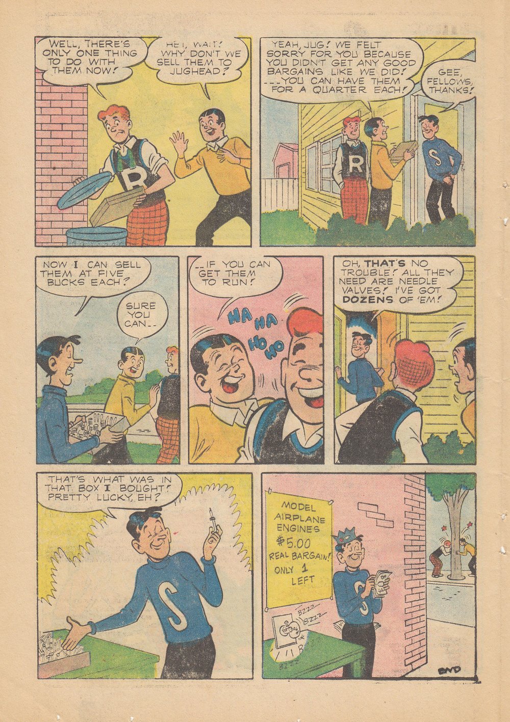 Read online Archie's Pal Jughead comic -  Issue #55 - 24