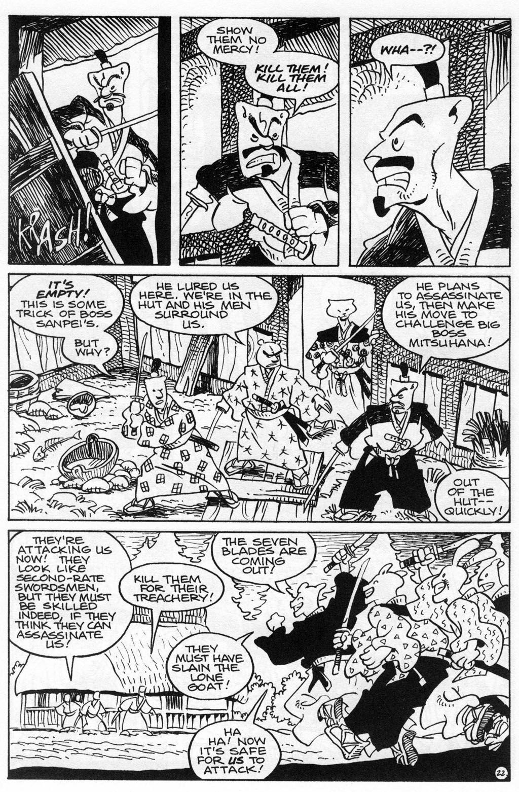 Read online Usagi Yojimbo (1996) comic -  Issue #70 - 23