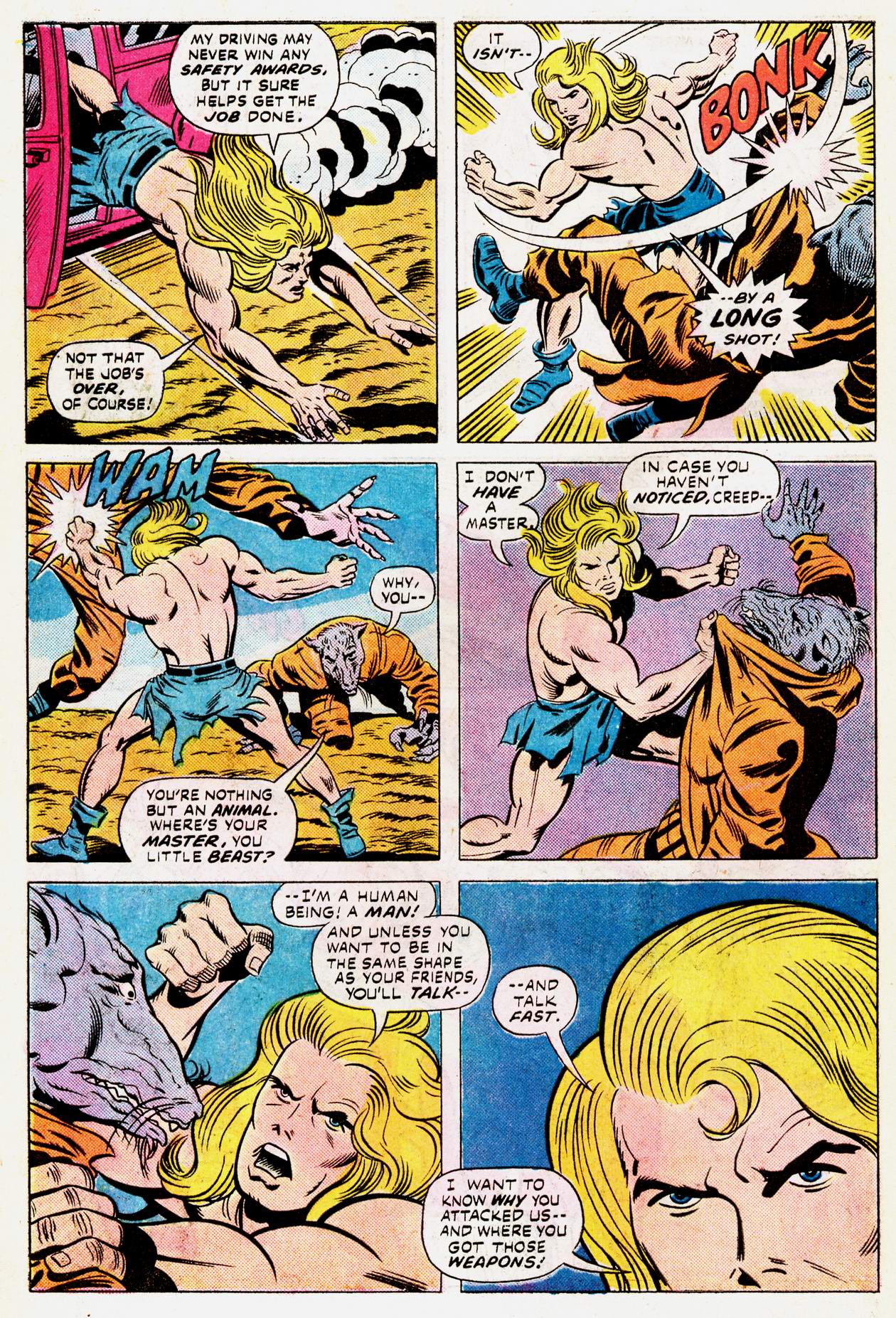 Read online Kamandi, The Last Boy On Earth comic -  Issue #41 - 8