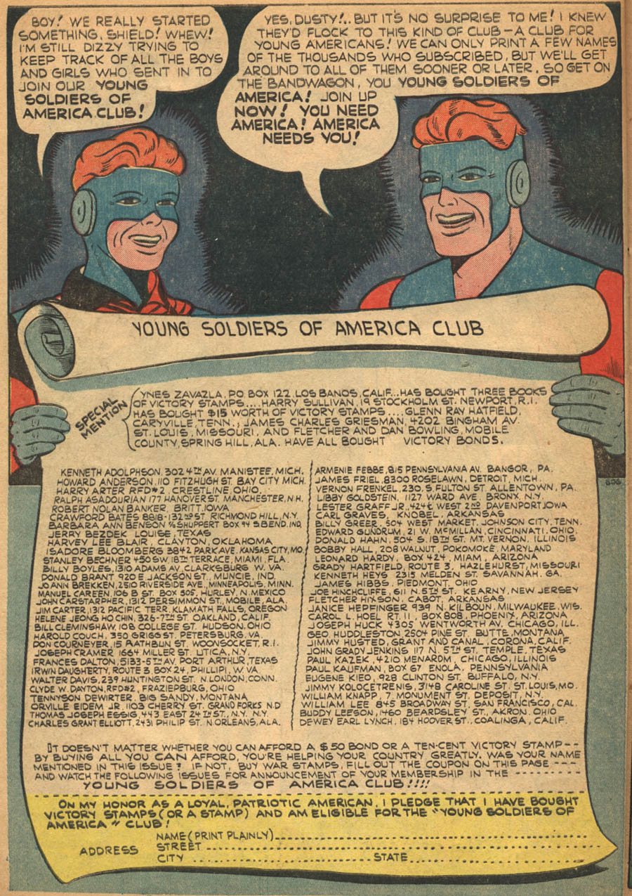 Read online Pep Comics comic -  Issue #31 - 16