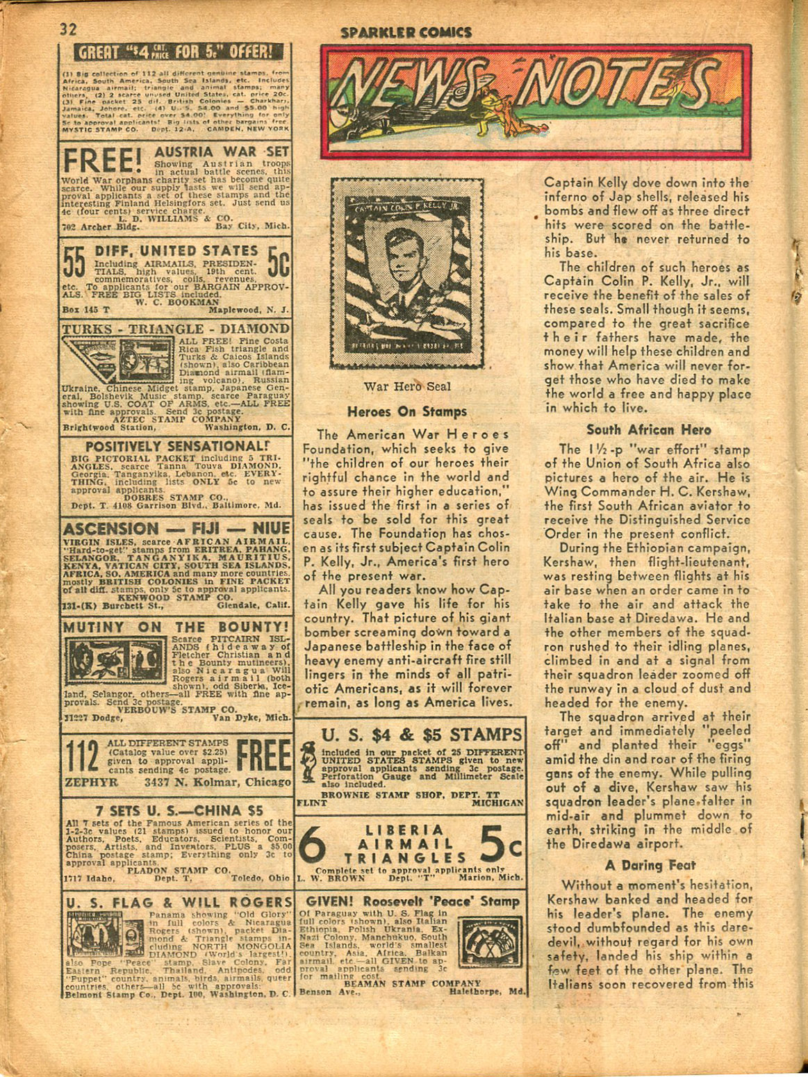 Read online Sparkler Comics comic -  Issue #15 - 34