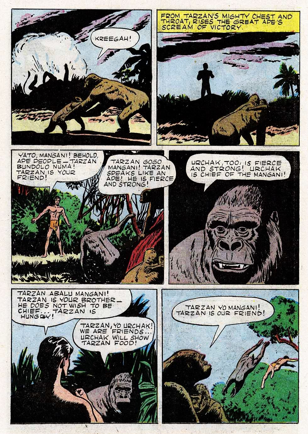 Read online Tarzan (1948) comic -  Issue #14 - 23