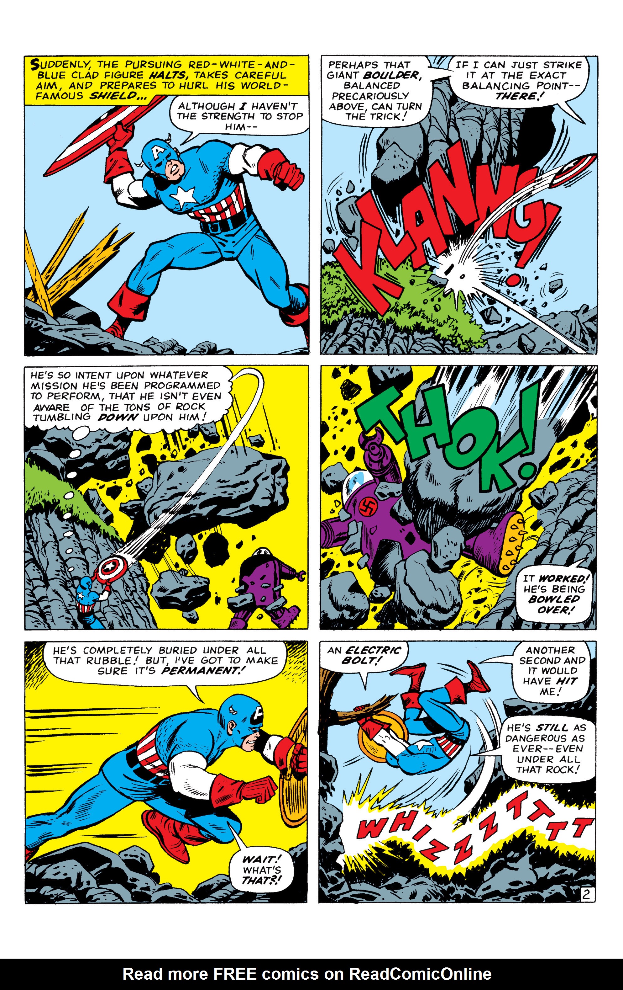 Read online Marvel Masterworks: Captain America comic -  Issue # TPB 1 (Part 2) - 62