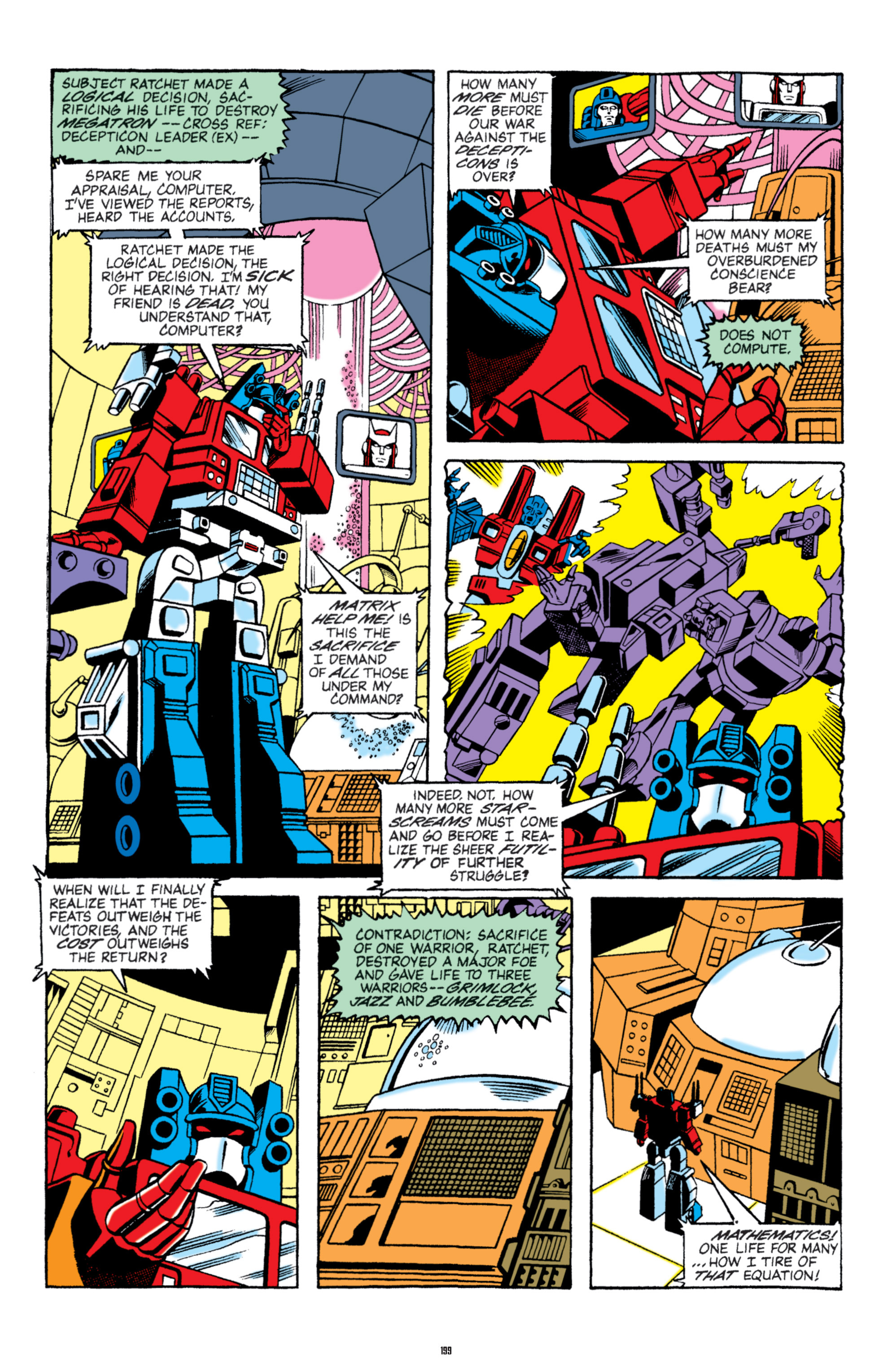 Read online The Transformers Classics comic -  Issue # TPB 5 - 200