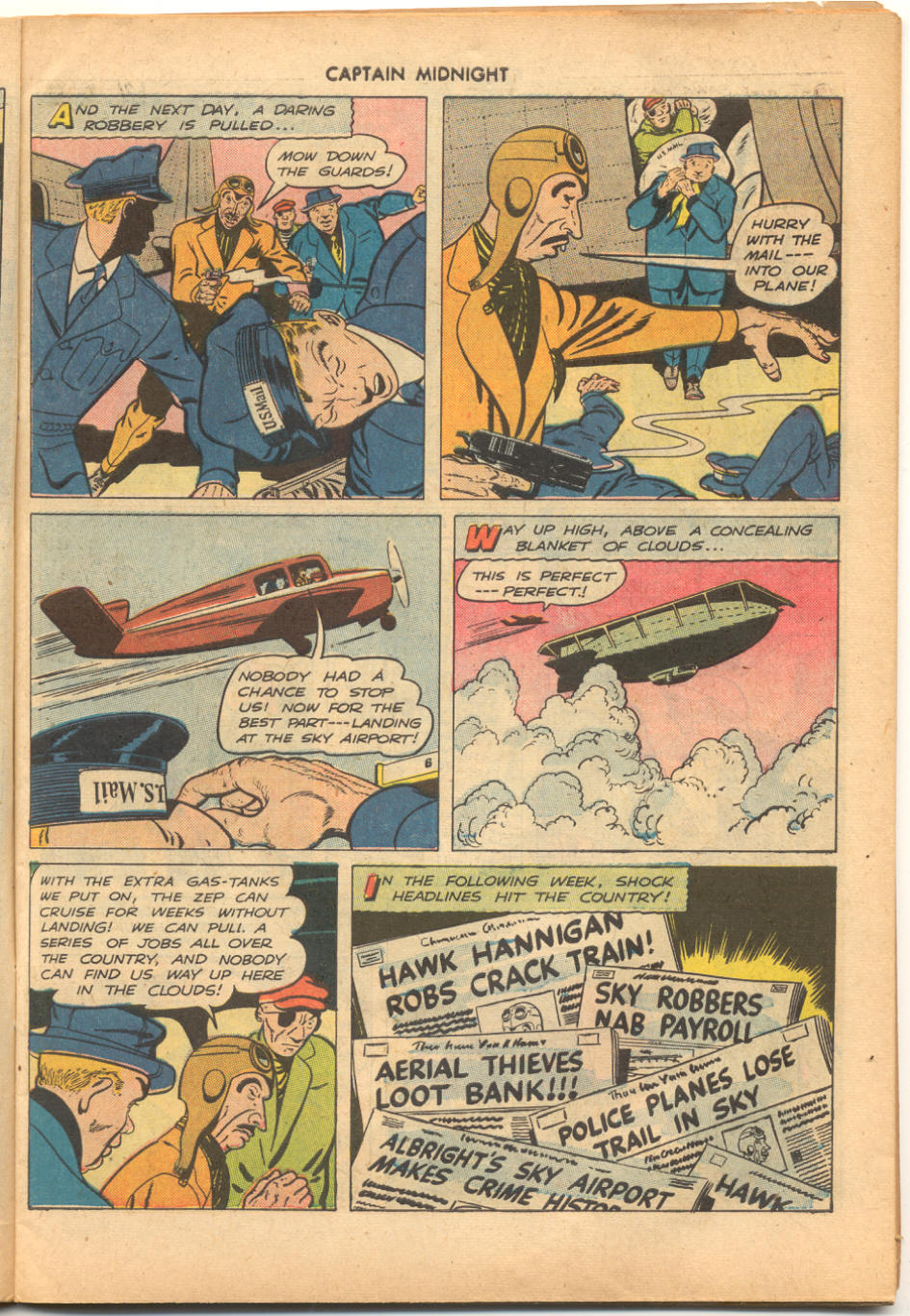 Read online Captain Midnight (1942) comic -  Issue #55 - 9