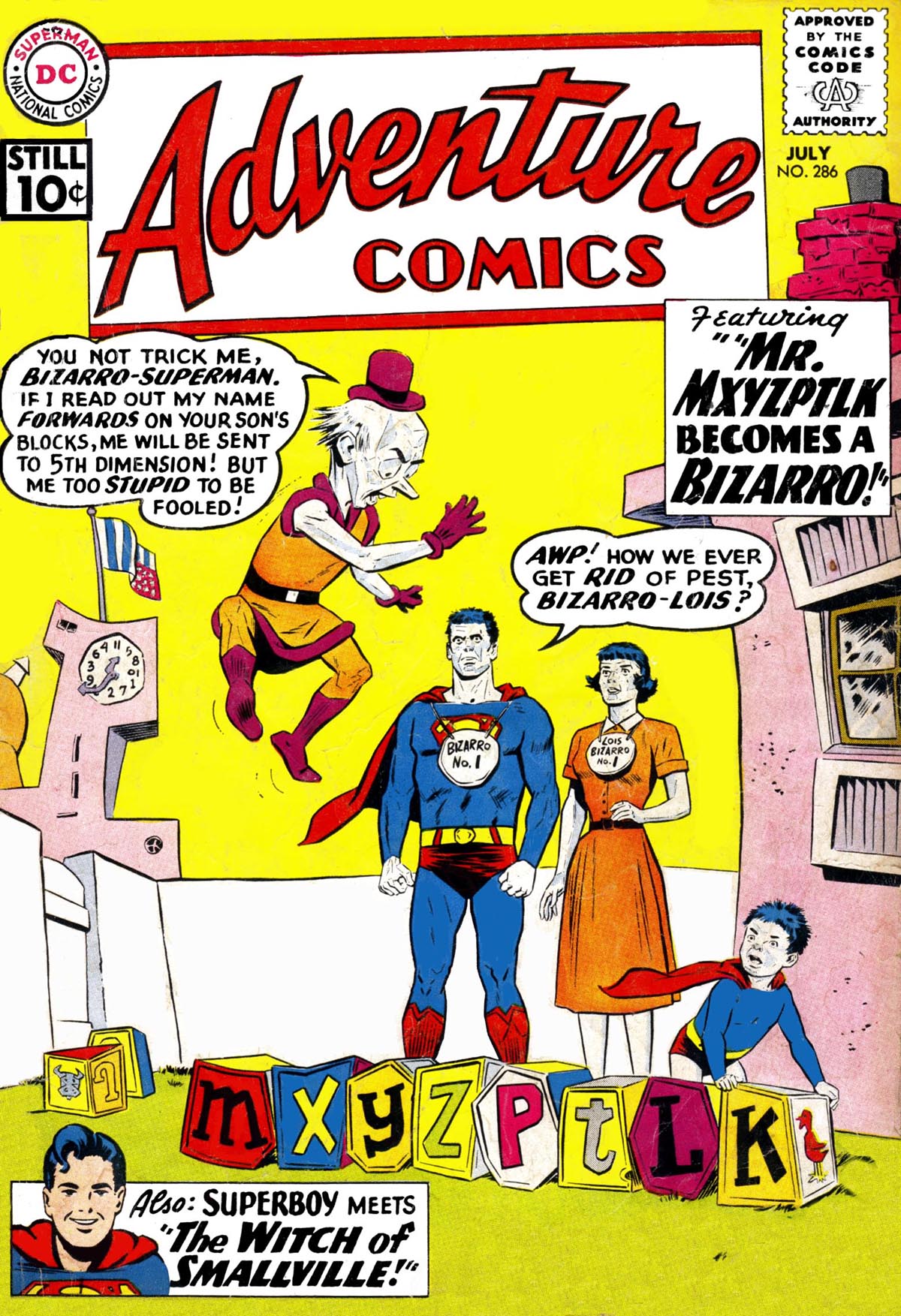 Read online Adventure Comics (1938) comic -  Issue #286 - 1