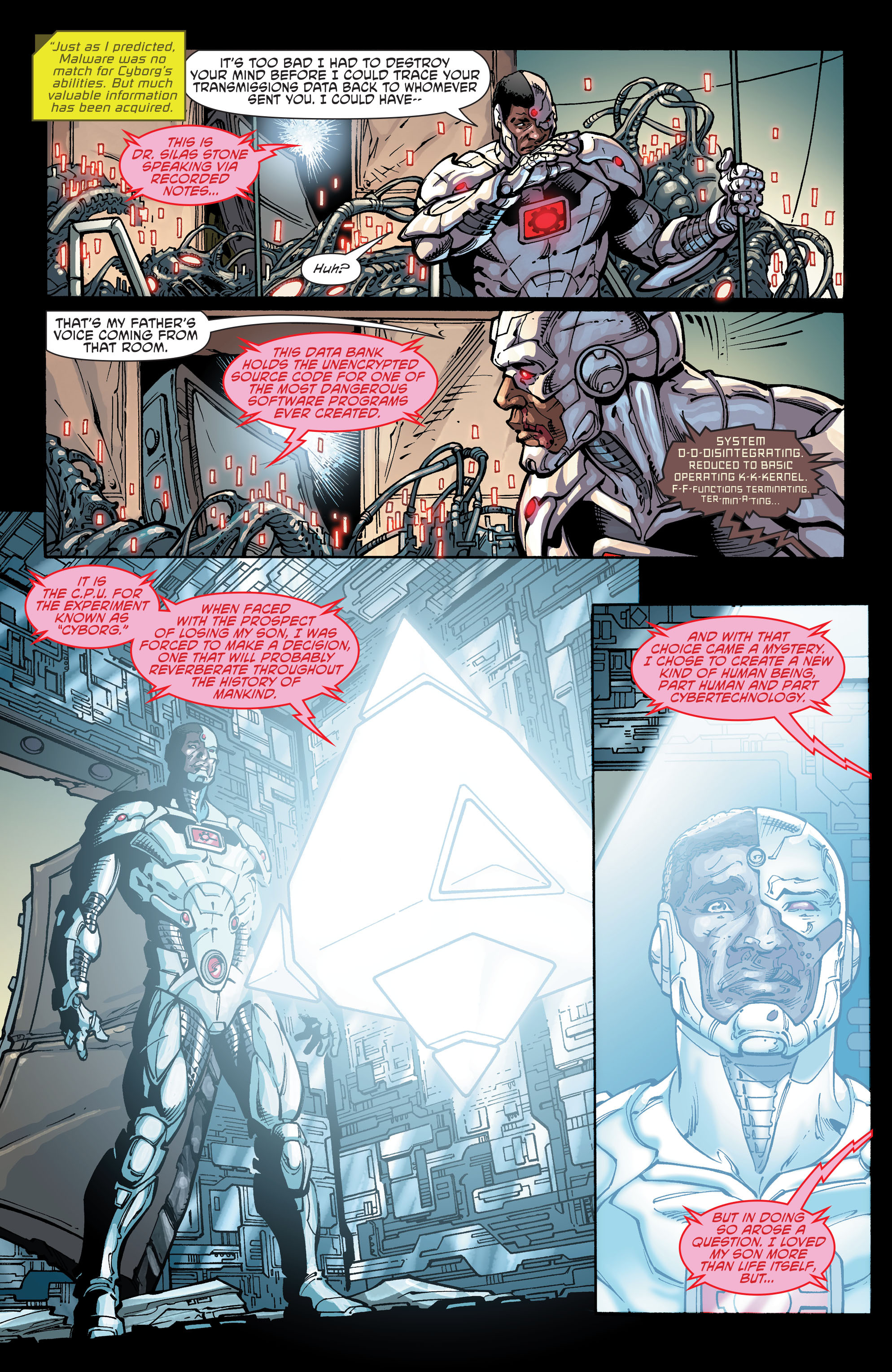 Read online Cyborg: Rebirth comic -  Issue # Full - 19