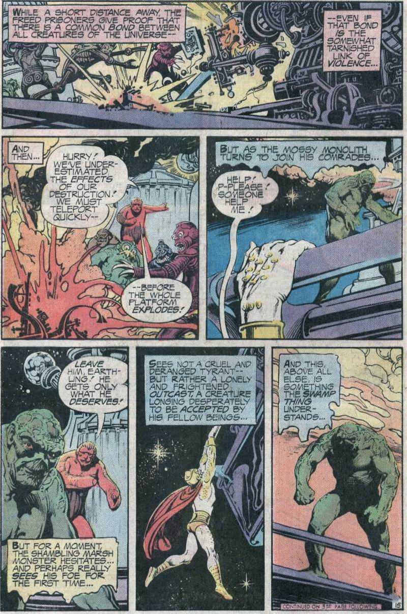 Read online Swamp Thing (1972) comic -  Issue #21 - 17