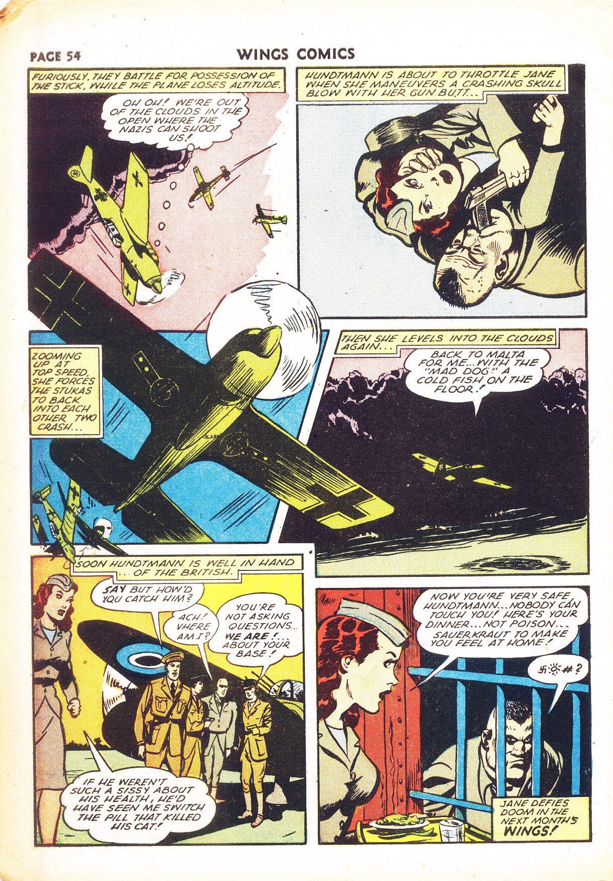 Read online Wings Comics comic -  Issue #26 - 56