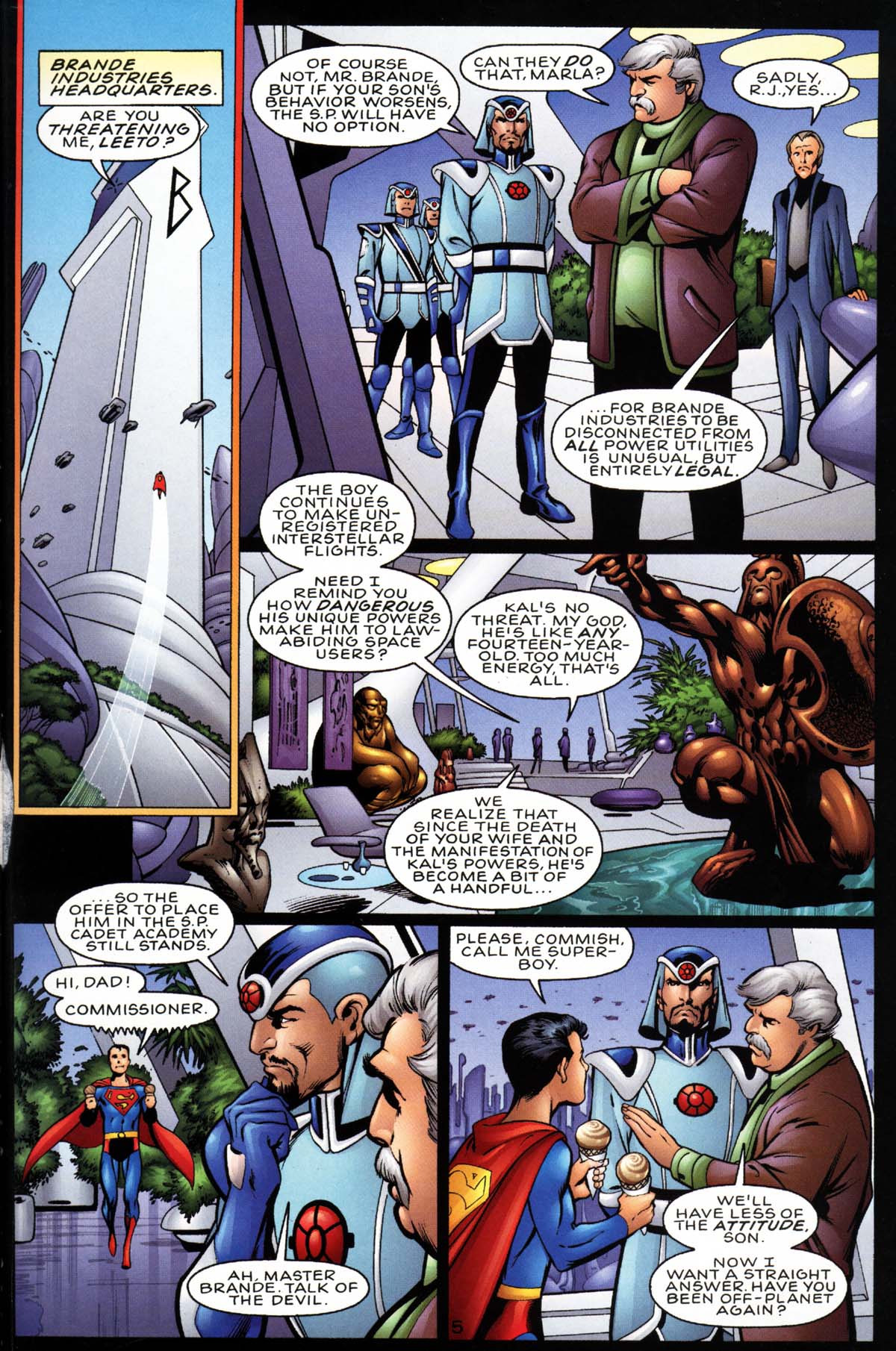 Read online Superboy's Legion comic -  Issue #1 - 7