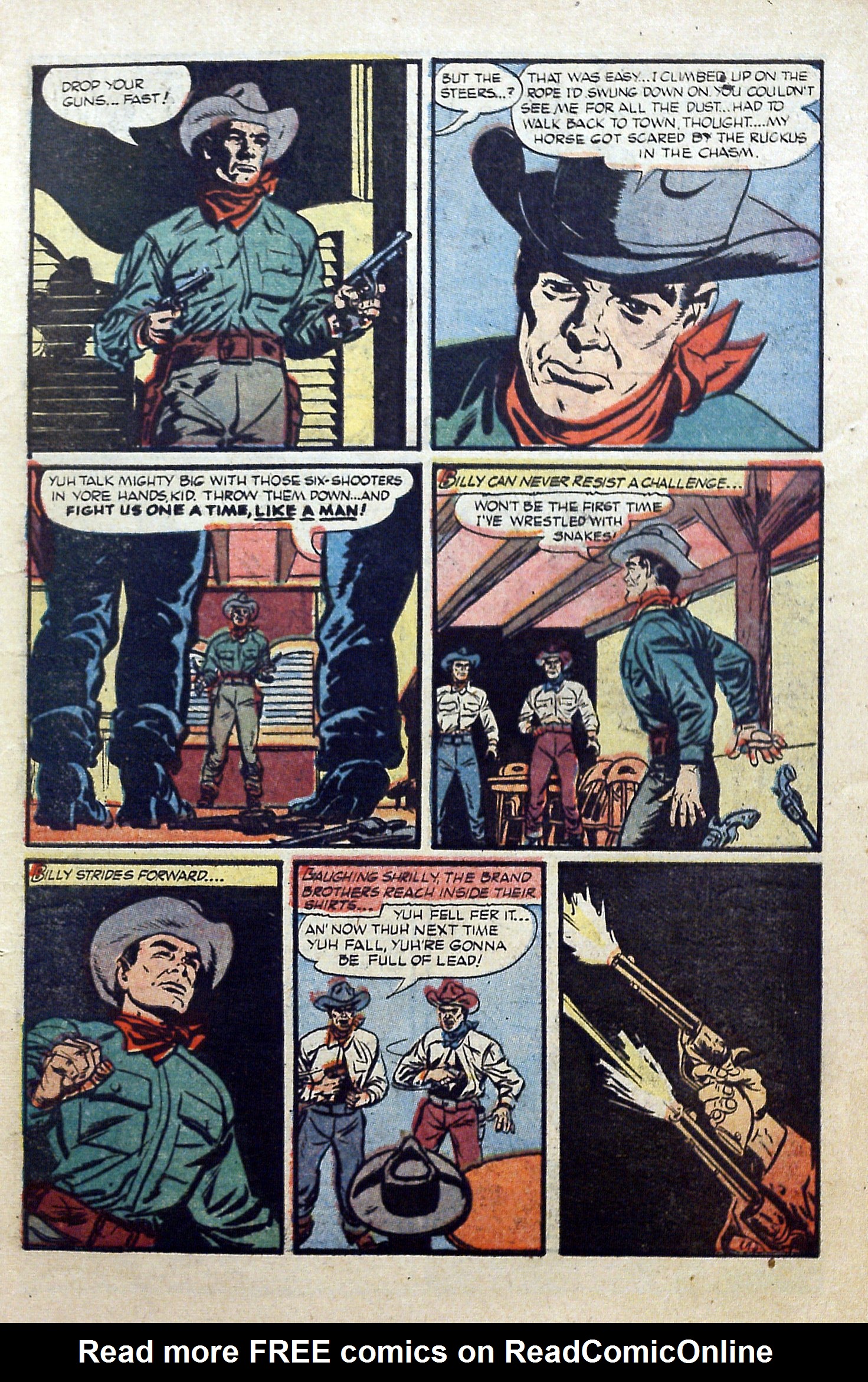 Read online Billy the Kid Adventure Magazine comic -  Issue #18 - 9