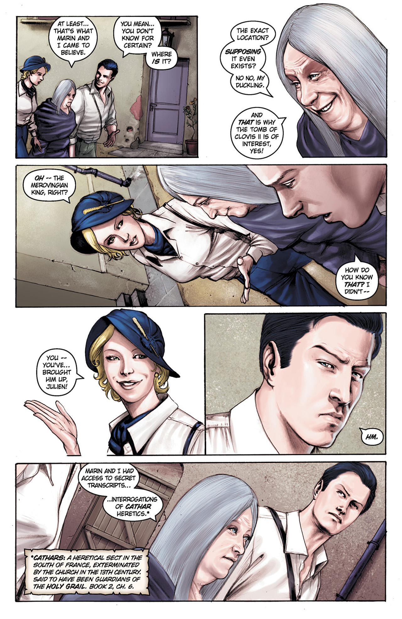 Read online Rex Mundi (2006) comic -  Issue # TPB 4 - 107