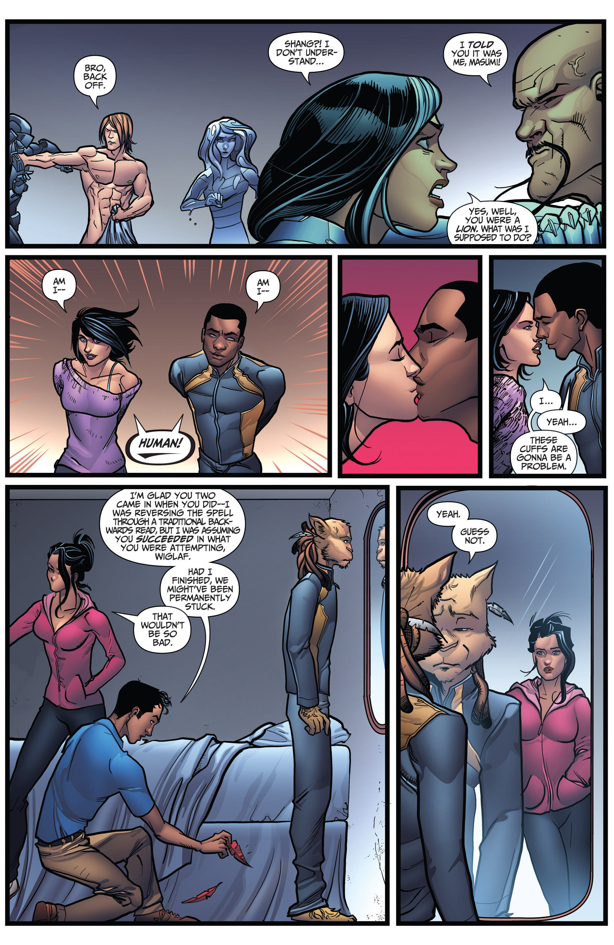 Read online Grimm Fairy Tales: Arcane Acre comic -  Issue # TPB 3 - 139