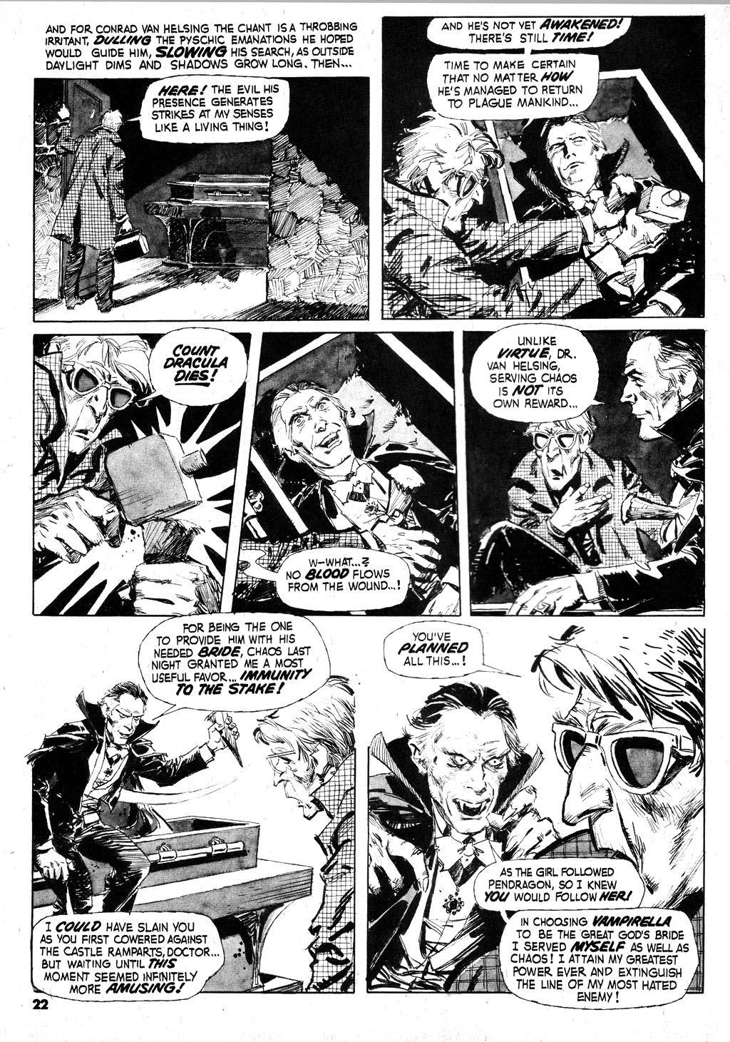 Read online Vampirella (1969) comic -  Issue #16 - 22