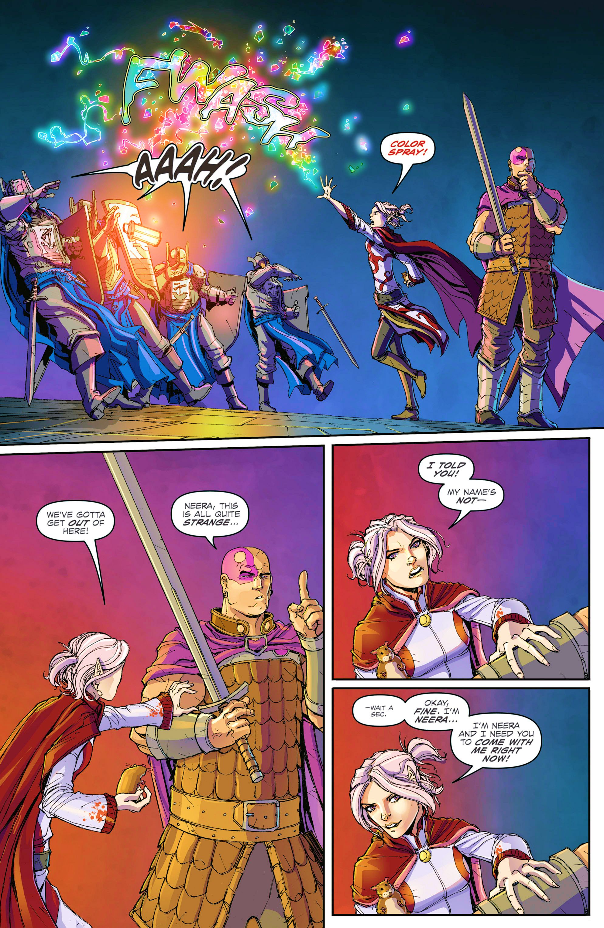 Read online Dungeons & Dragons: Legends of Baldur's Gate comic -  Issue #1 - 17
