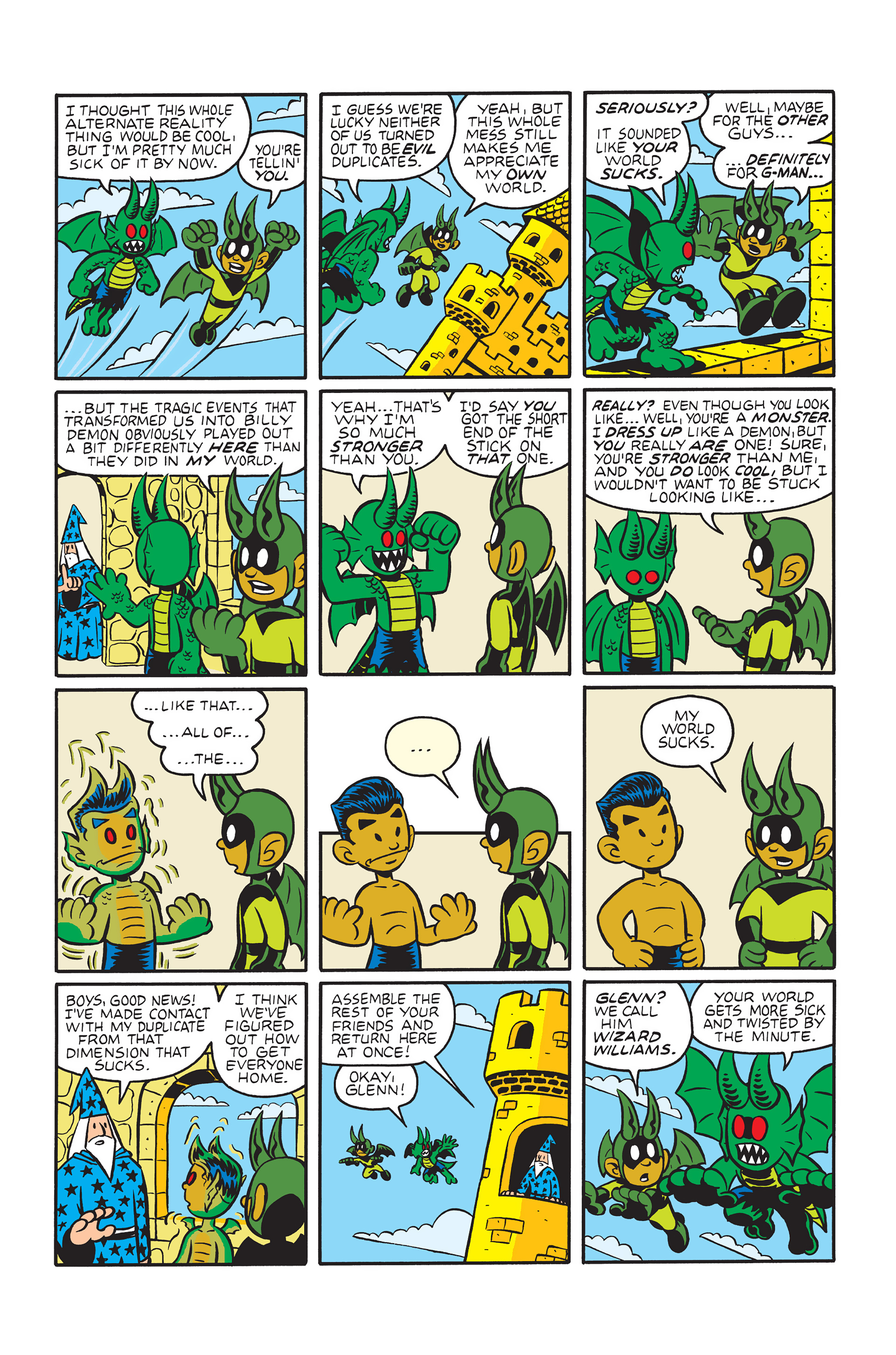 Read online G-Man: Learning to Fly comic -  Issue # TPB - 95