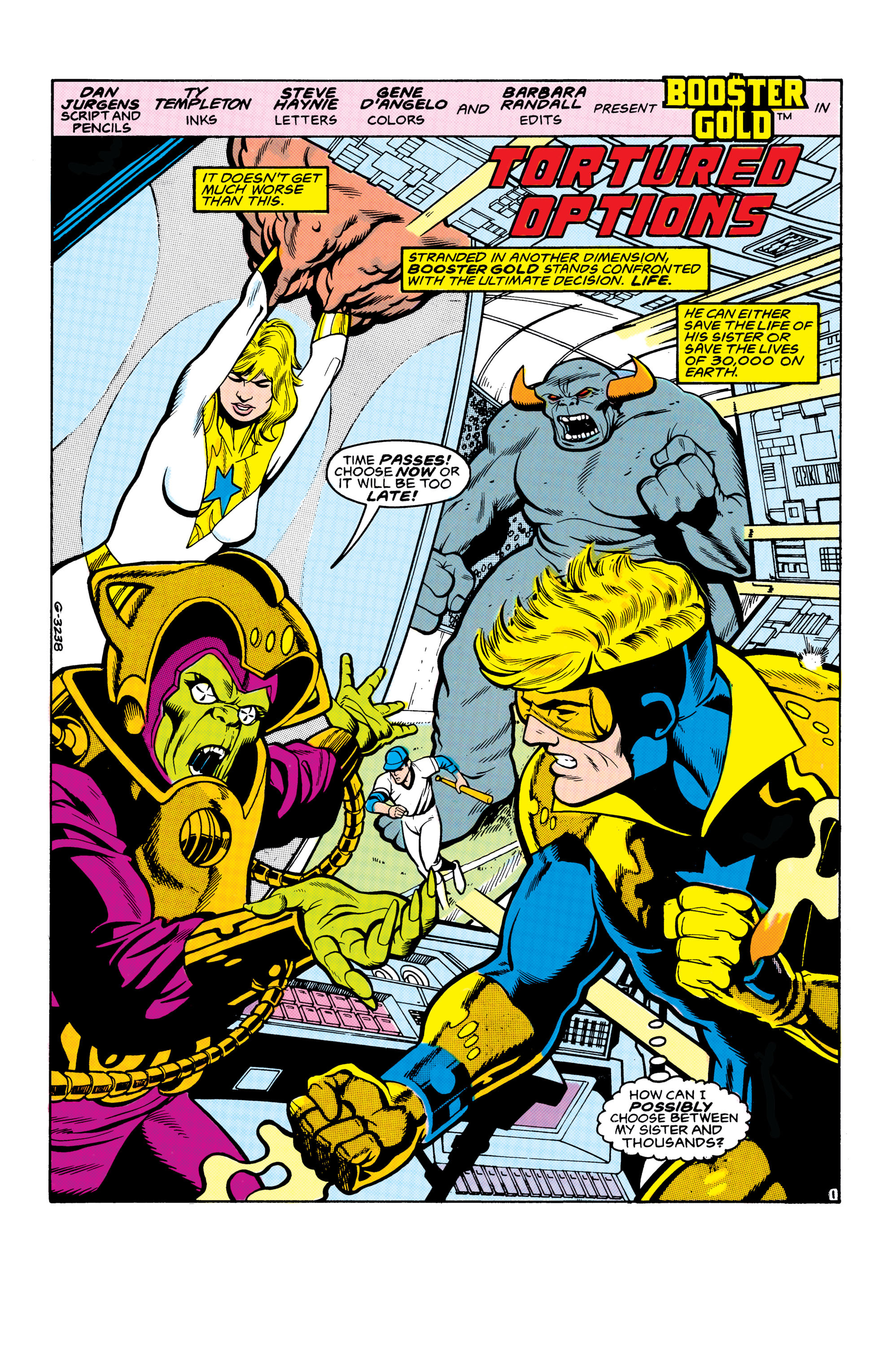 Read online Booster Gold (1986) comic -  Issue #22 - 2