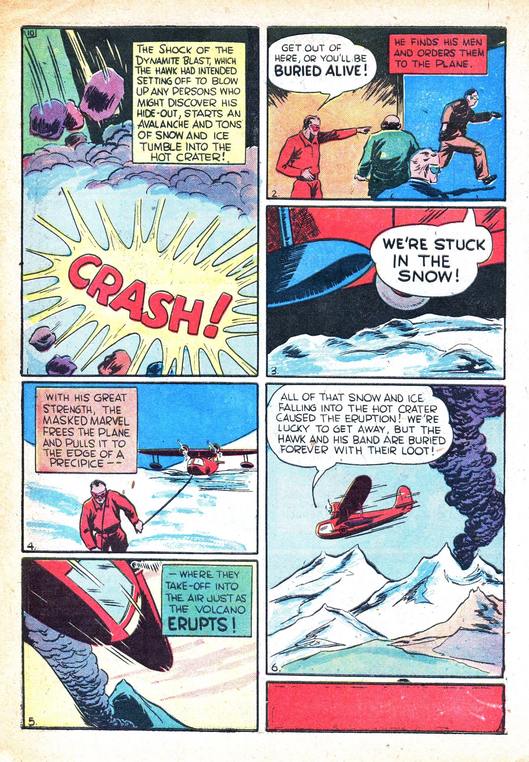 Read online Masked Marvel comic -  Issue #1 - 22