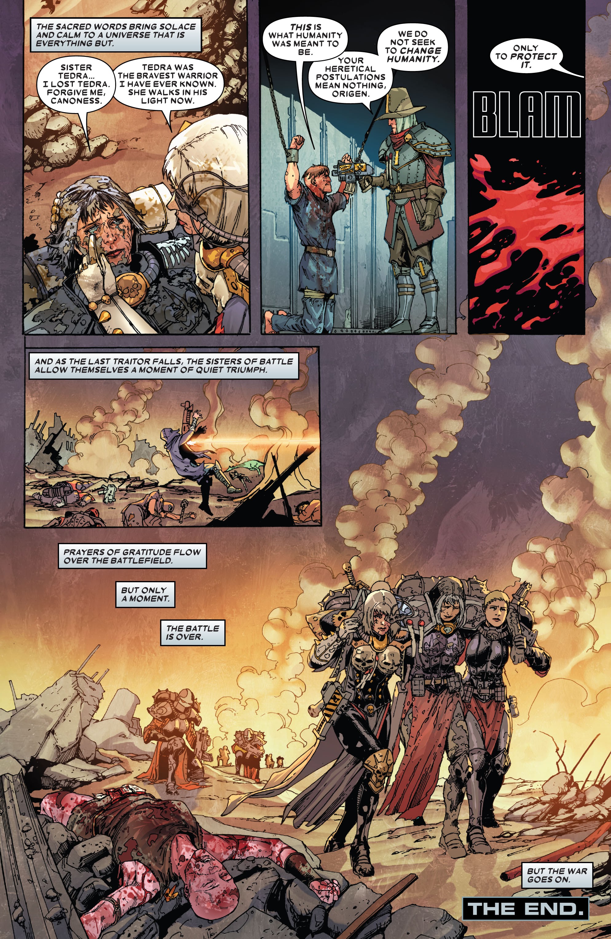 Read online Warhammer 40,000: Sisters Of Battle comic -  Issue #5 - 23