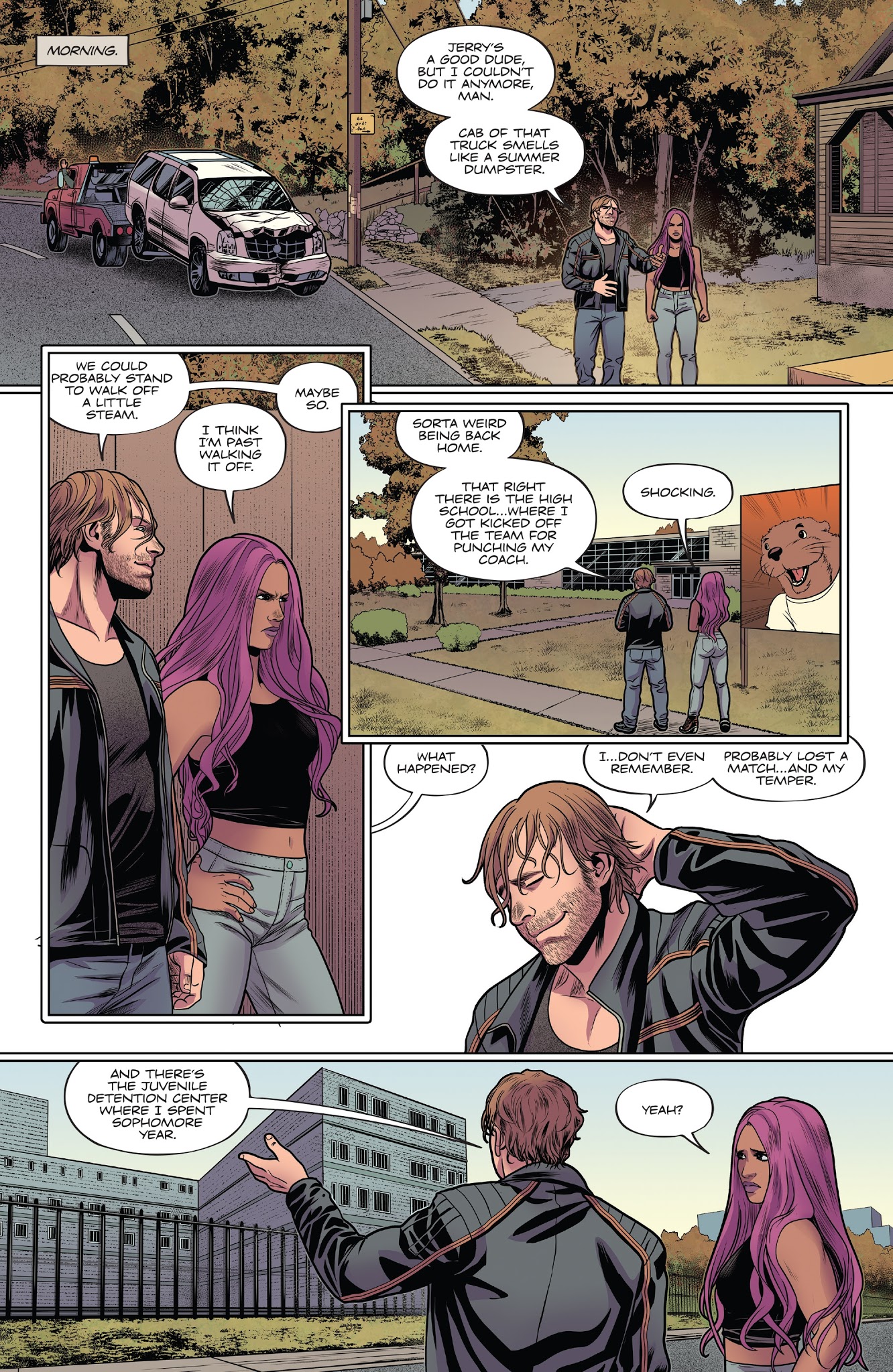 Read online WWE comic -  Issue #6 - 19