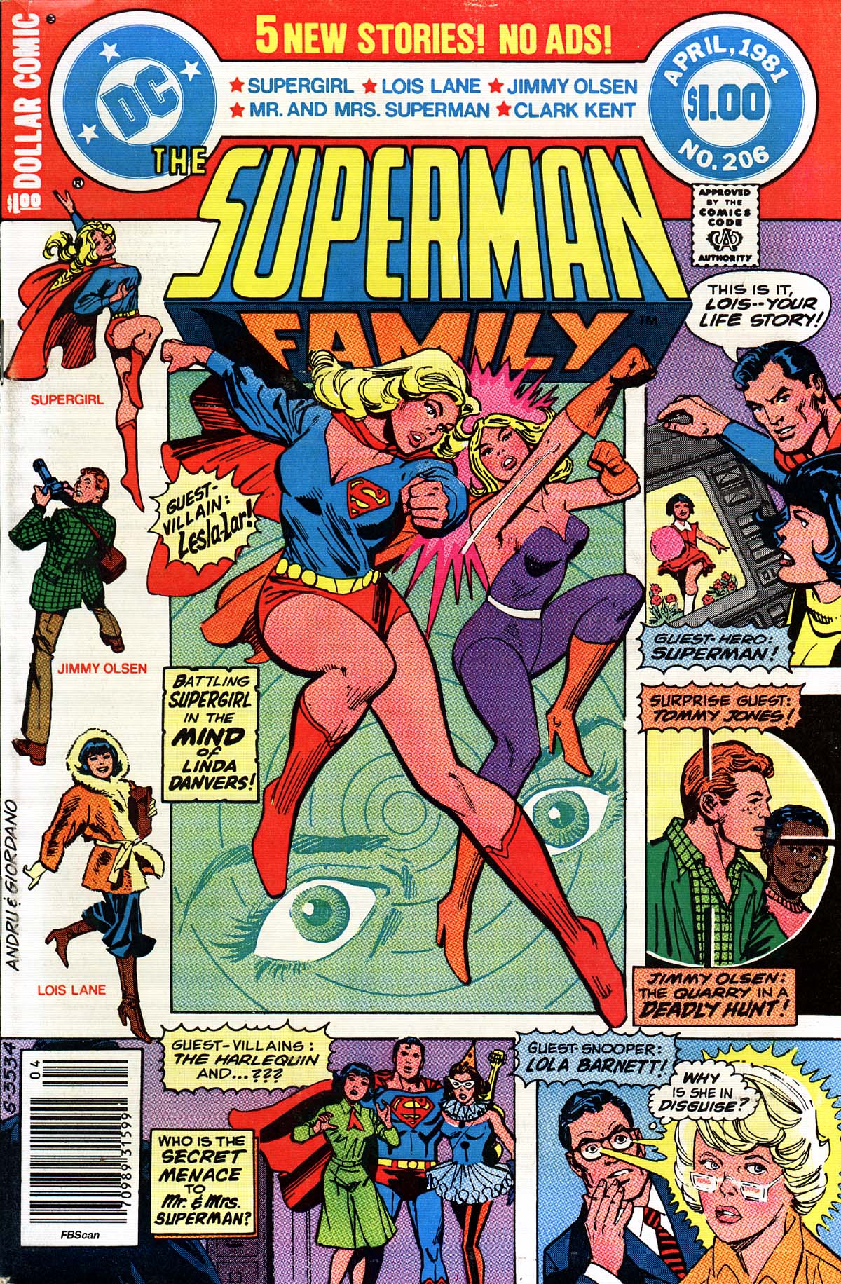 Read online The Superman Family comic -  Issue #206 - 1