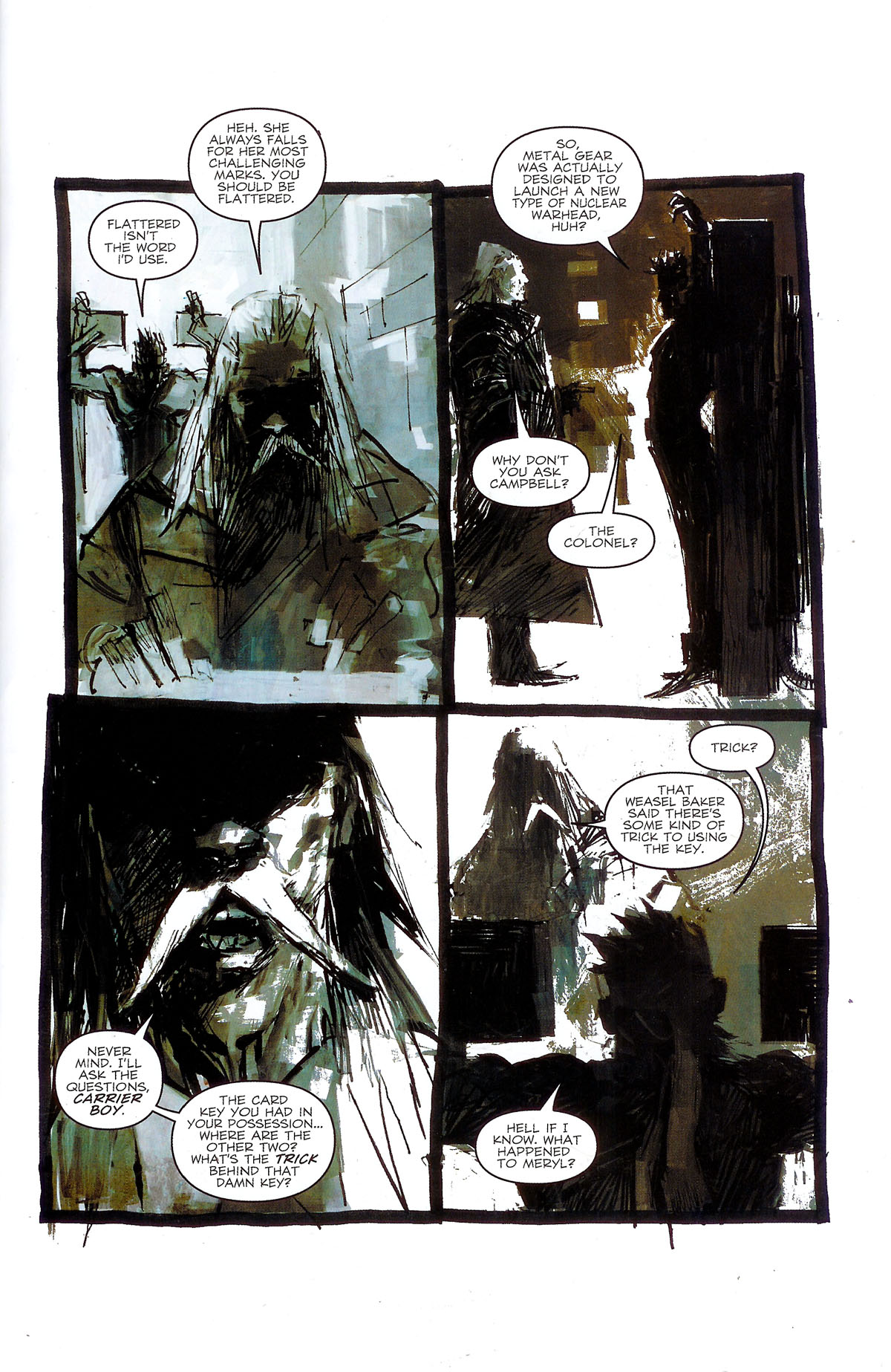 Read online Metal Gear Solid comic -  Issue #9 - 7