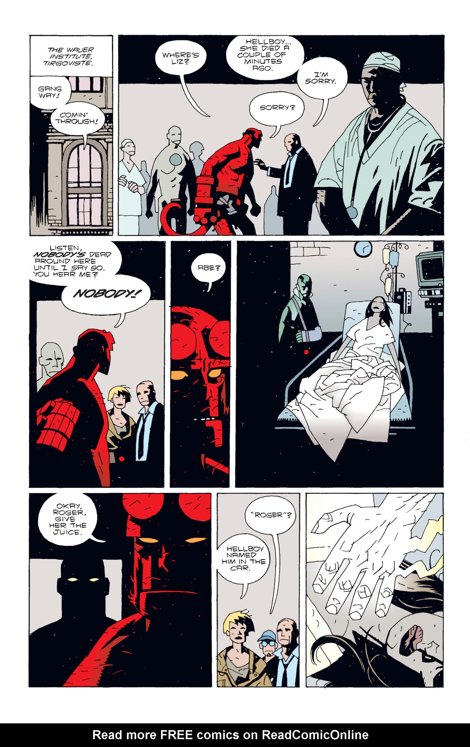 Read online Hellboy comic -  Issue #3 - 169