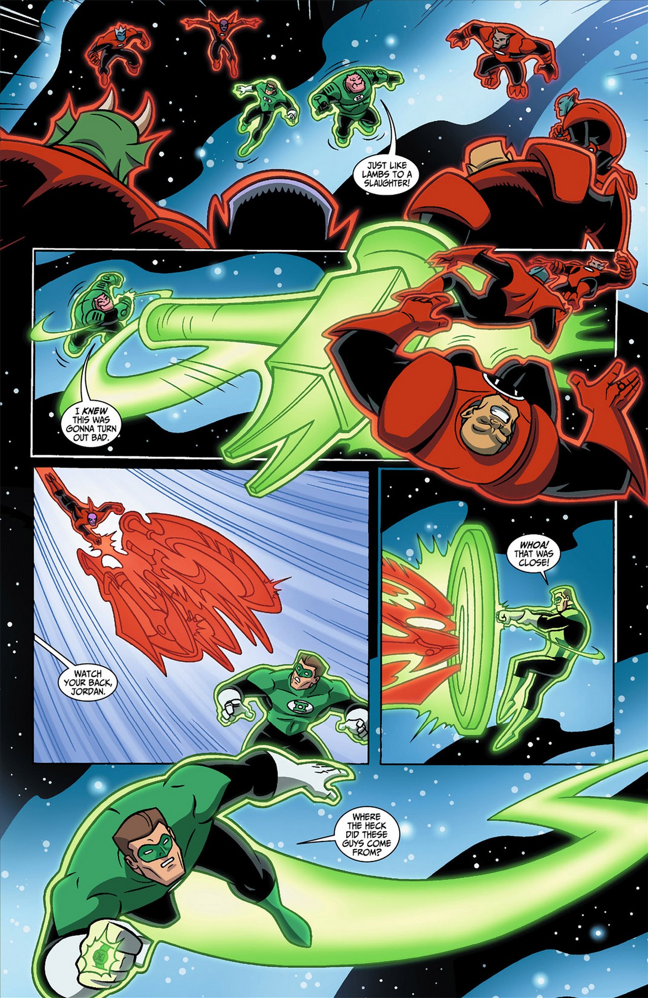 Read online Green Lantern: The Animated Series comic -  Issue #0 - 6