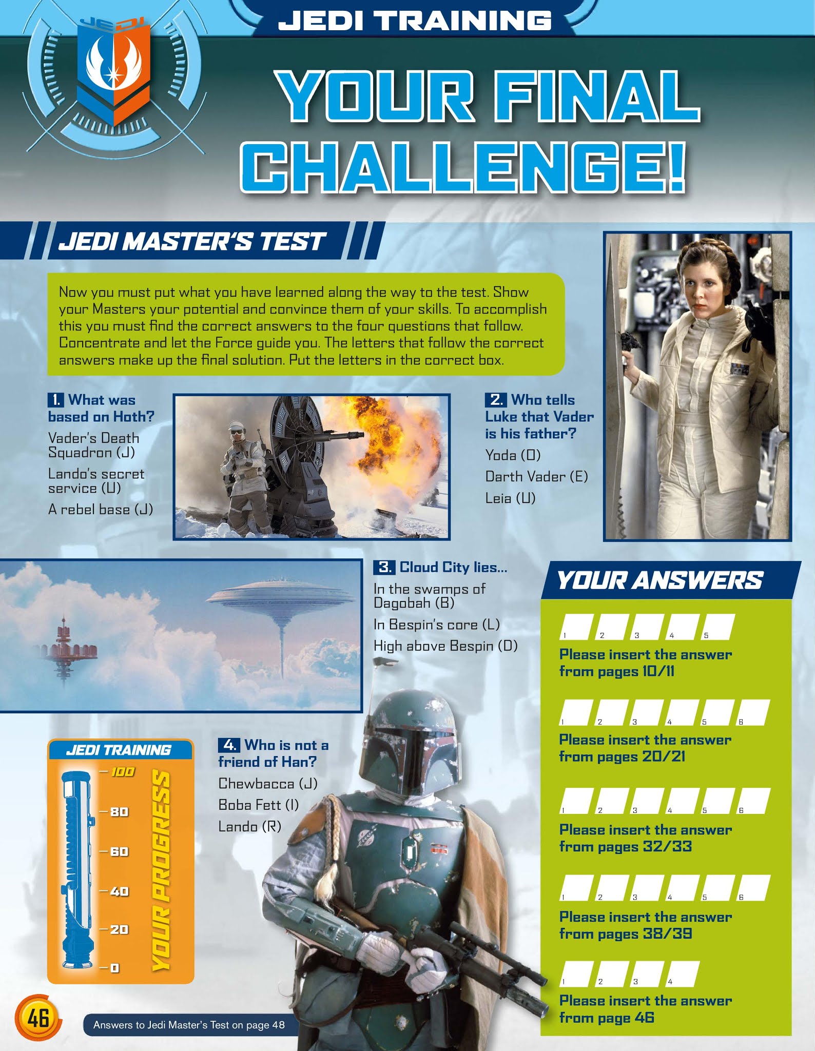 Read online Star Wars Jedi Master Magazine comic -  Issue #5 - 46