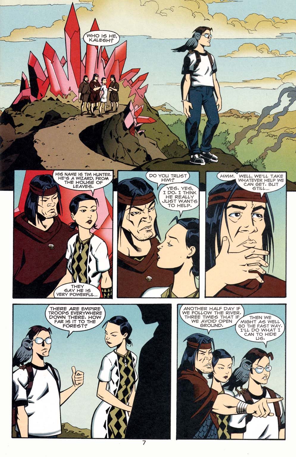 Read online Hunter:  The Age of Magic comic -  Issue #4 - 8