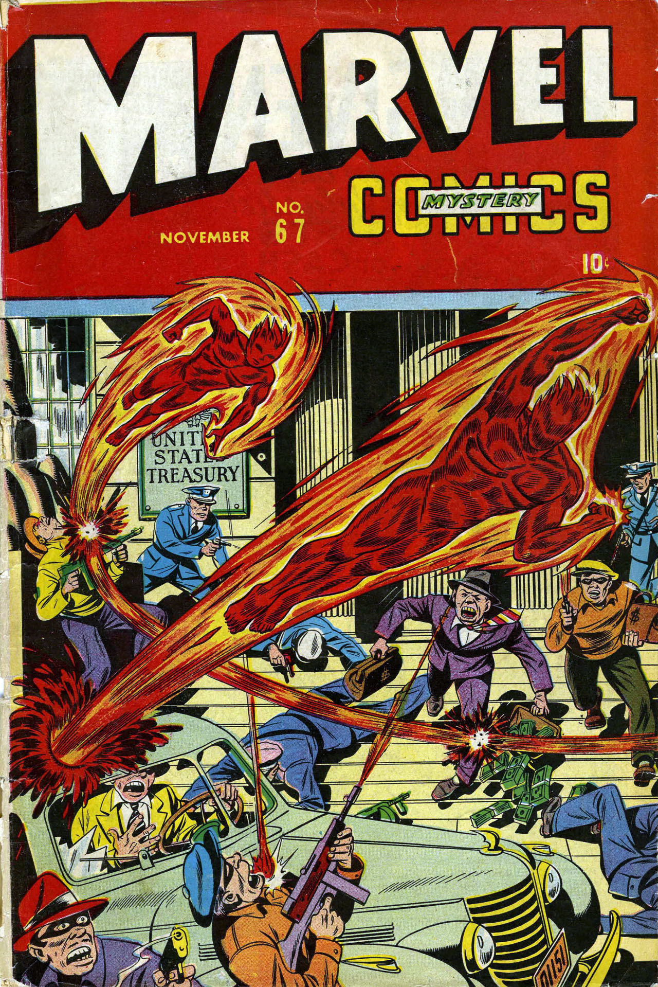 Read online Marvel Mystery Comics comic -  Issue #67 - 1