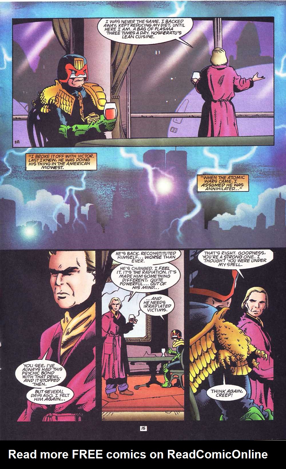 Read online Judge Dredd: Legends of the Law comic -  Issue #12 - 16