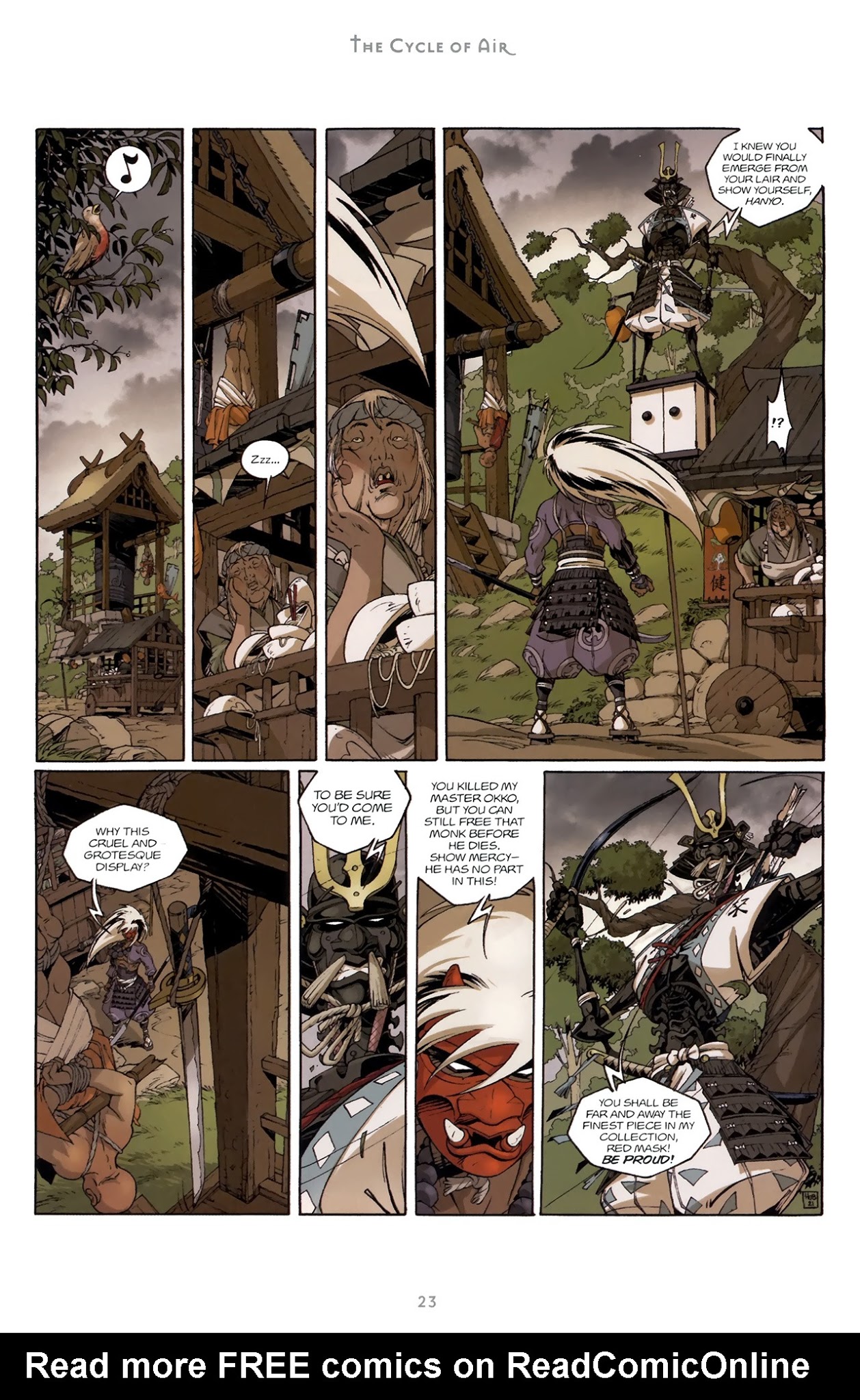 Read online Okko: The Cycle of Air comic -  Issue #3 - 23