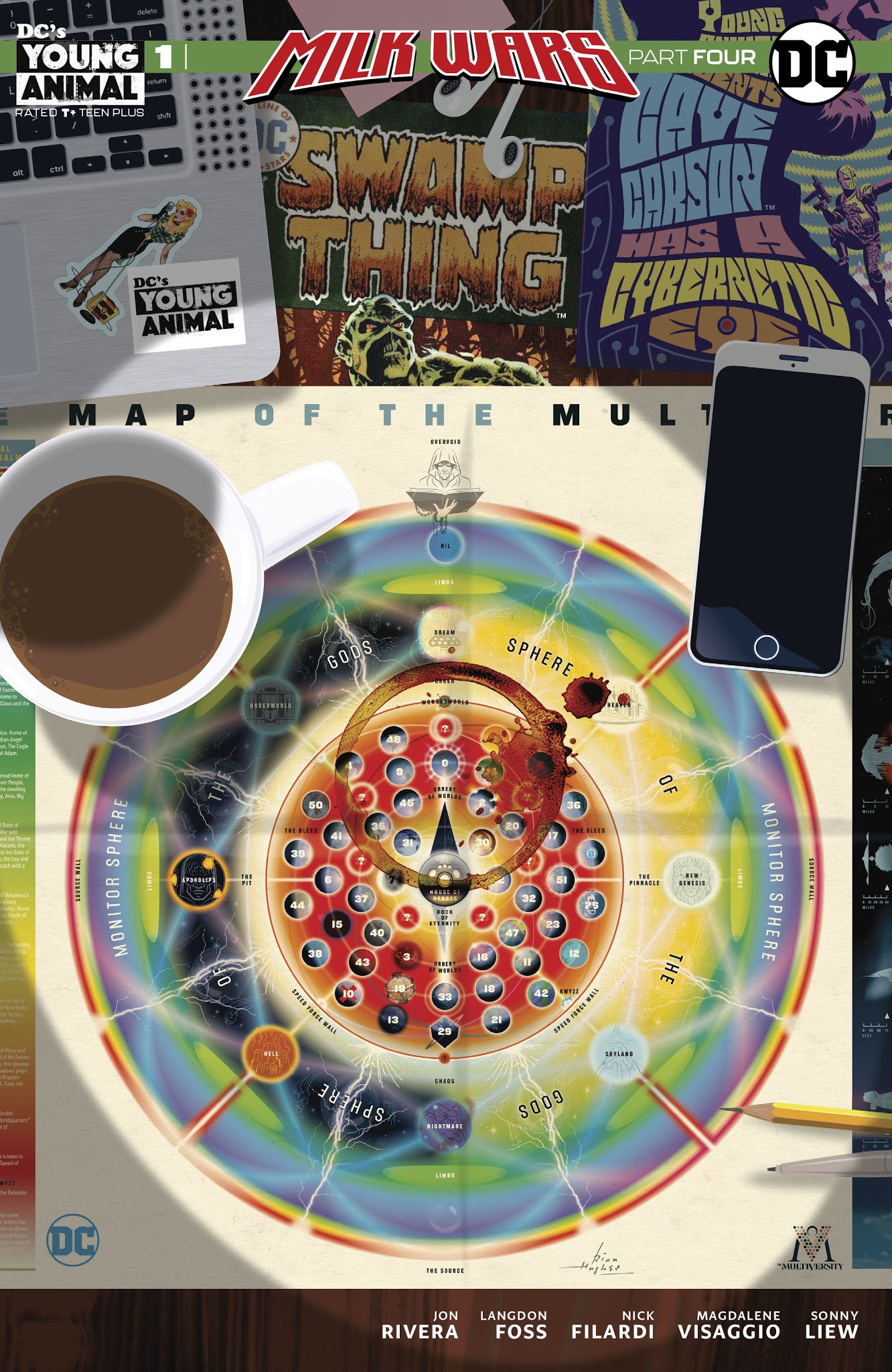 Read online Cave Carson Has a Cybernetic Eye/Swamp Thing Special comic -  Issue # Full - 1