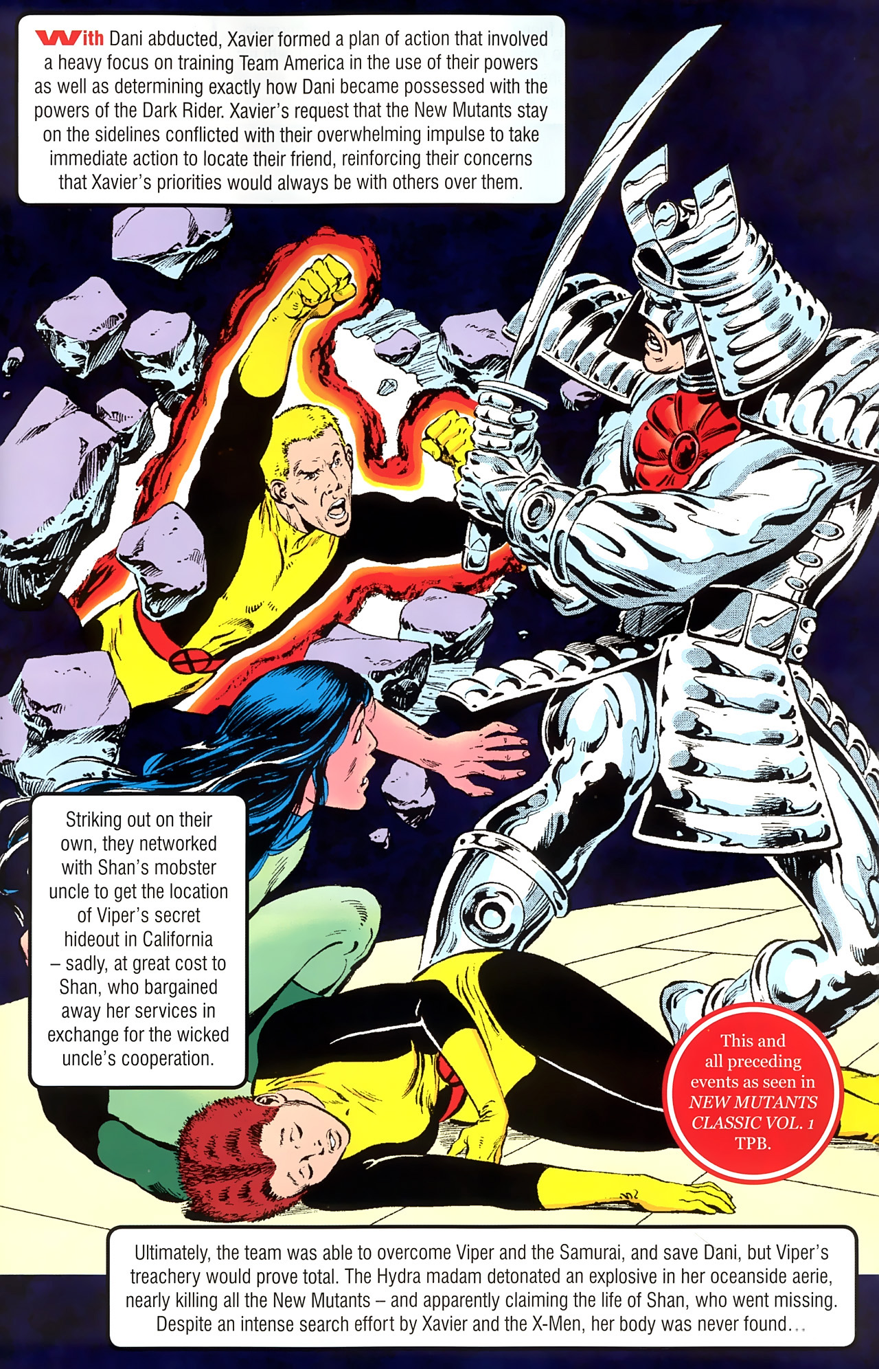 Read online New Mutants Saga comic -  Issue # Full - 8