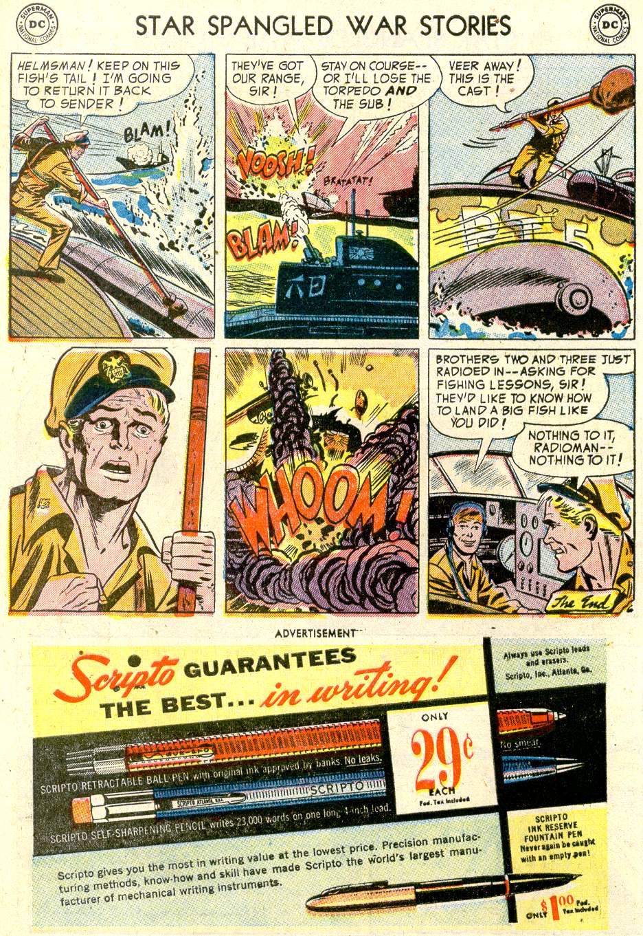 Read online Star Spangled War Stories (1952) comic -  Issue #15 - 8