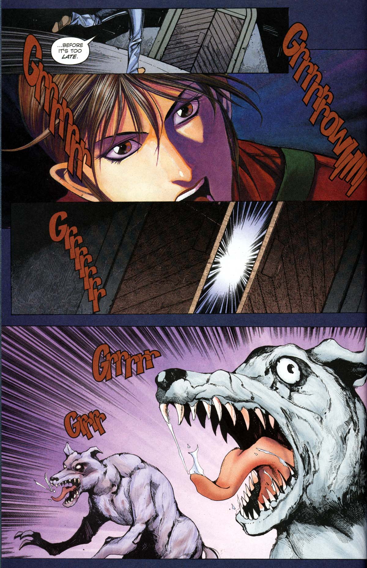 Read online Resident Evil Code: Veronica comic -  Issue #1 - 122