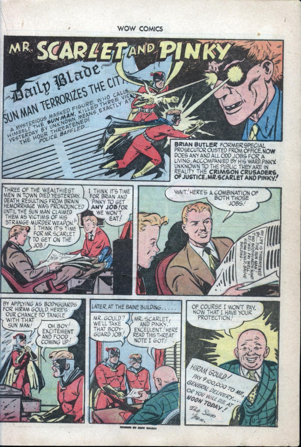 Read online Wow Comics comic -  Issue #30 - 21