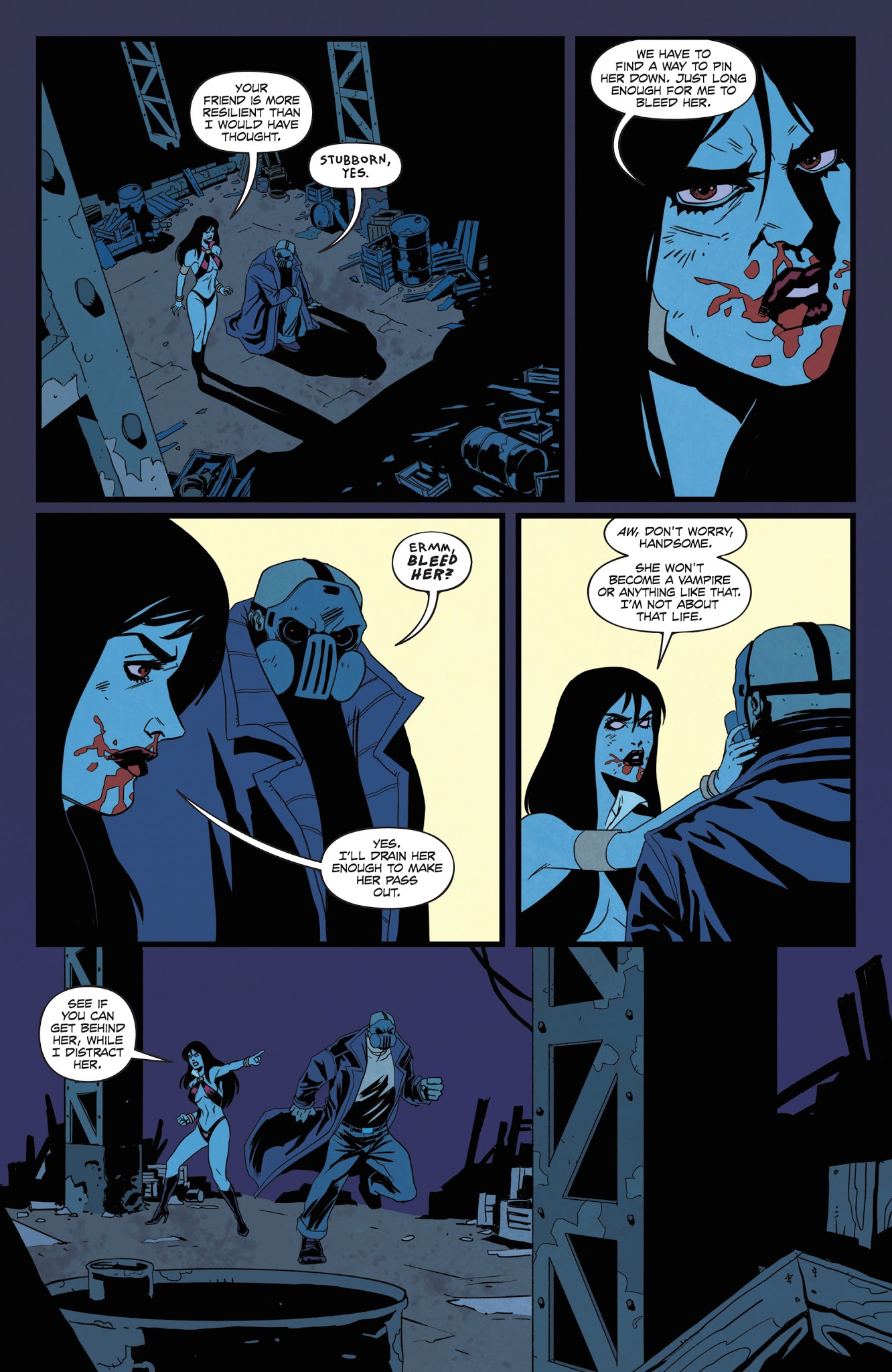 Read online Hack/Slash vs. Vampirella comic -  Issue #3 - 13