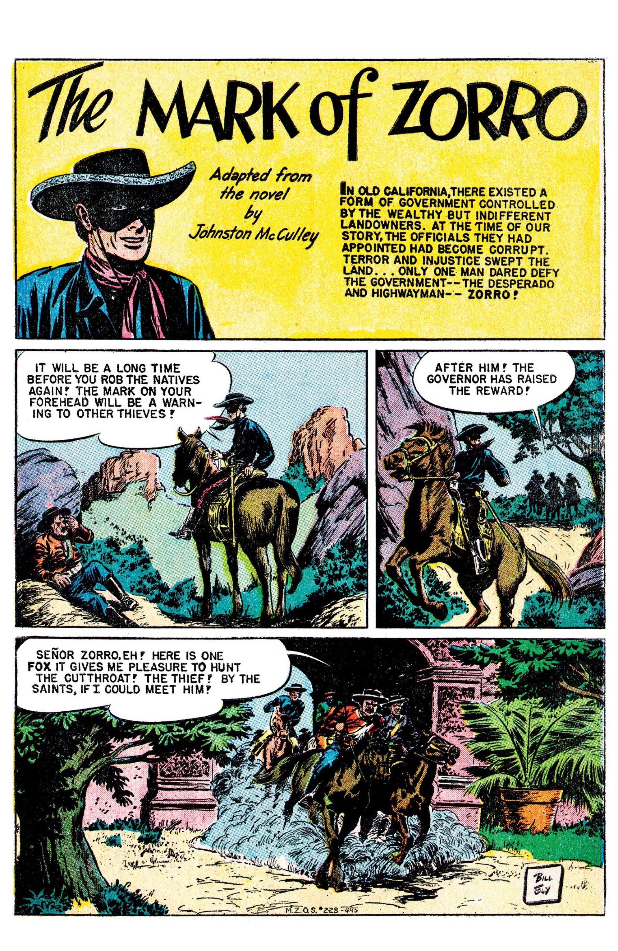 Read online AM Archives: The Mark of Zorro #1 1949 Dell Edition comic -  Issue #1 1949 Dell Edition Full - 3
